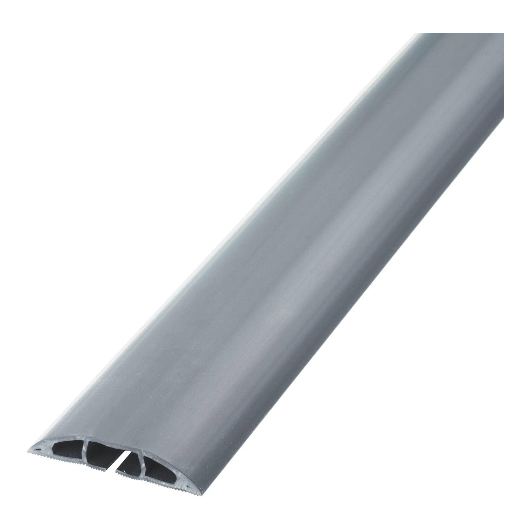 D-Line US/CC-4 6ft Light Duty Floor Cord Cover - Gray