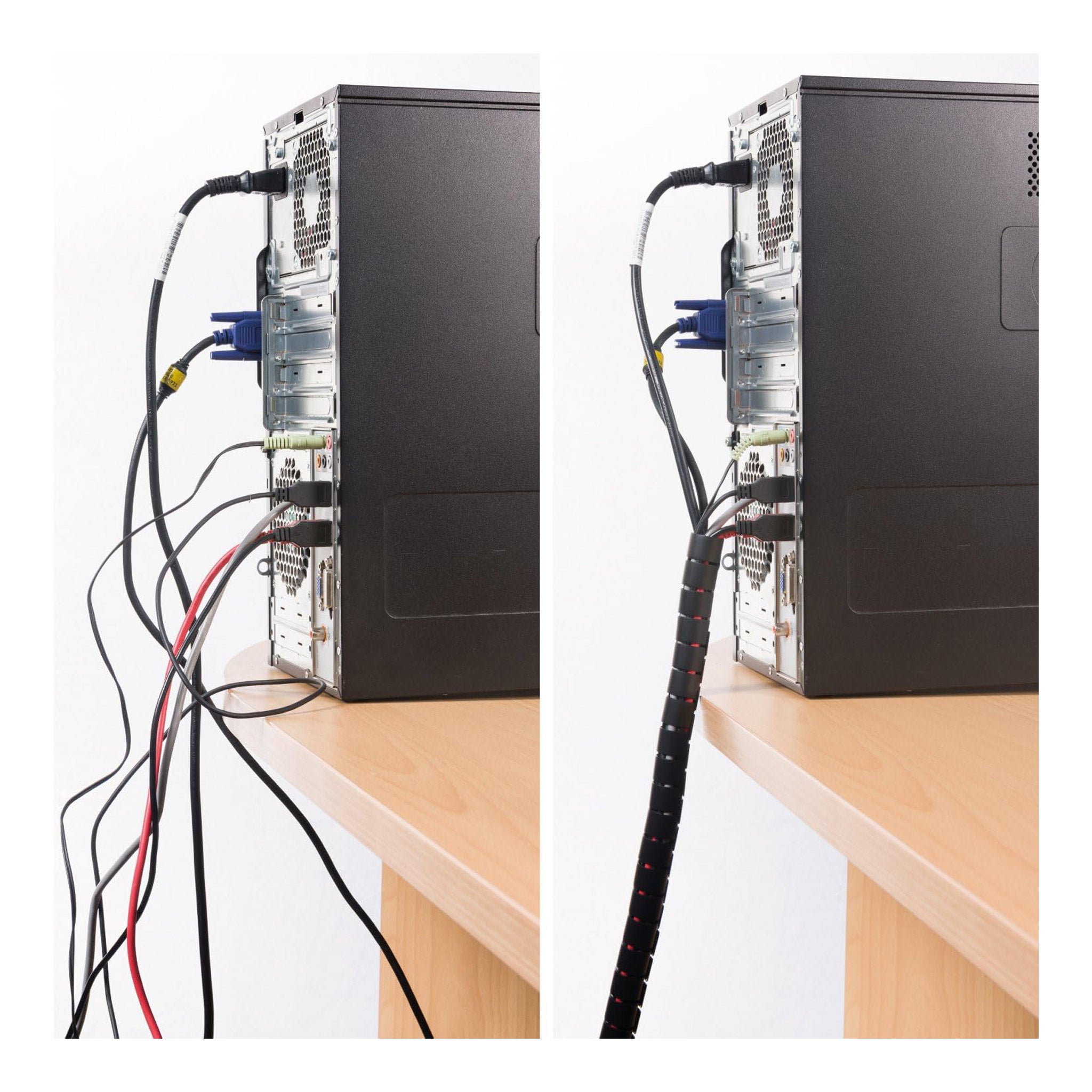 D-Line US/CZ252.5B 8.2ft 1" Cable Zipper - Black