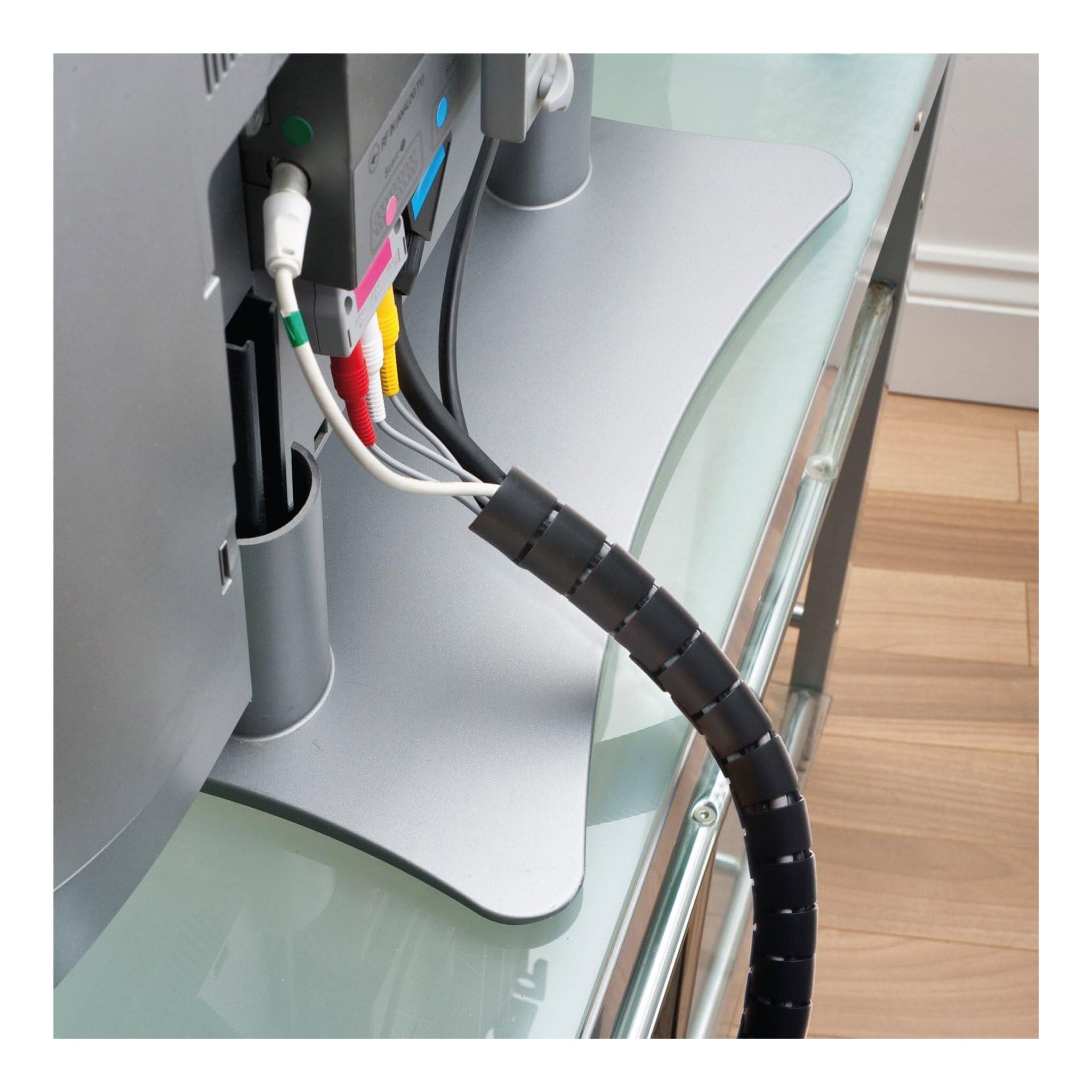 D-Line US/CZ252.5B 8.2ft 1" Cable Zipper - Black