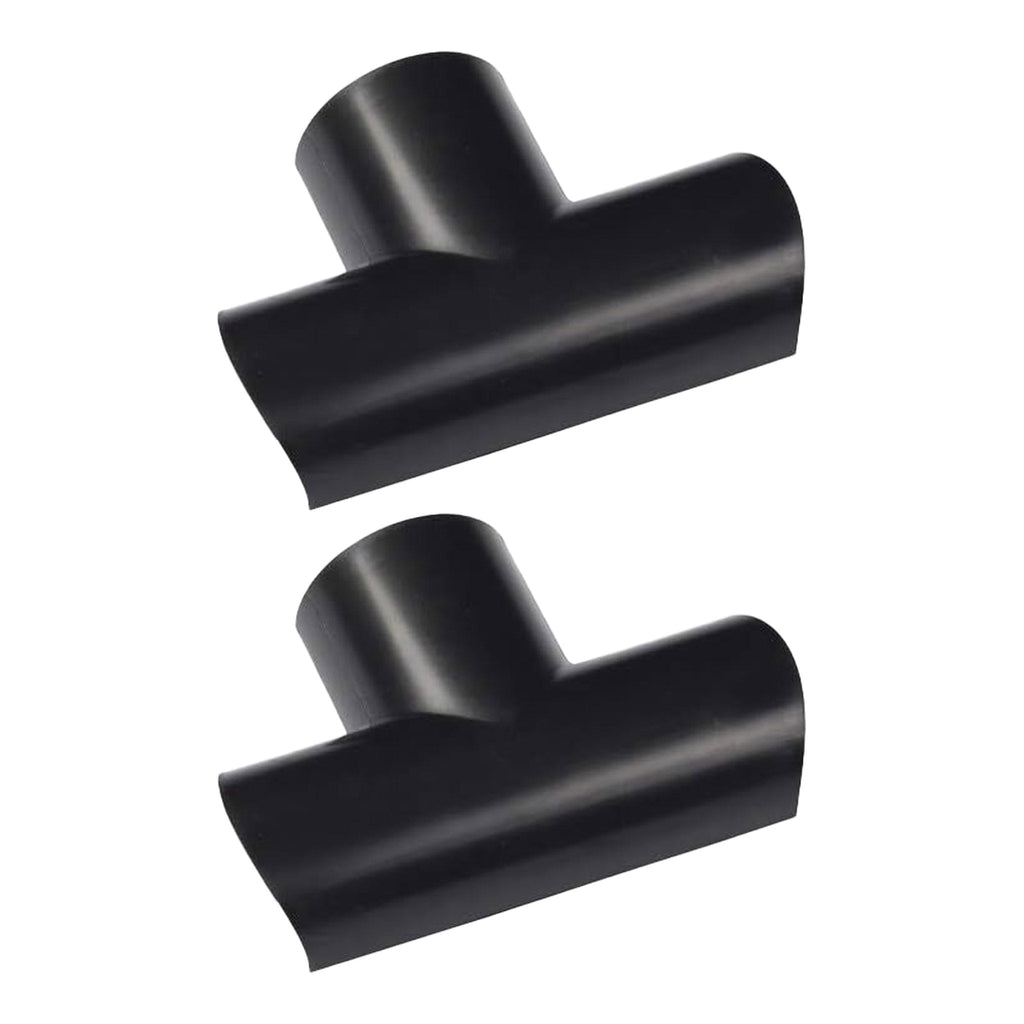 D-Line US/FLET3015B-2PK 2-Pack Equal Tee Mini Cable Raceway Accessory - Black