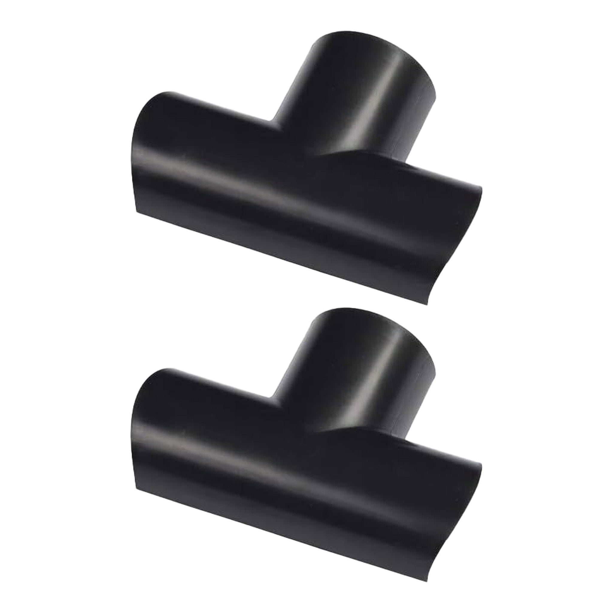D-Line US/FLET3015B-2PK 2-Pack Equal Tee Mini Cable Raceway Accessory - Black