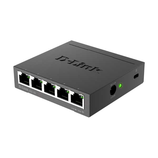 D-Link 5-Port Gigabit Unmanaged Desktop Switch (DGS-105)