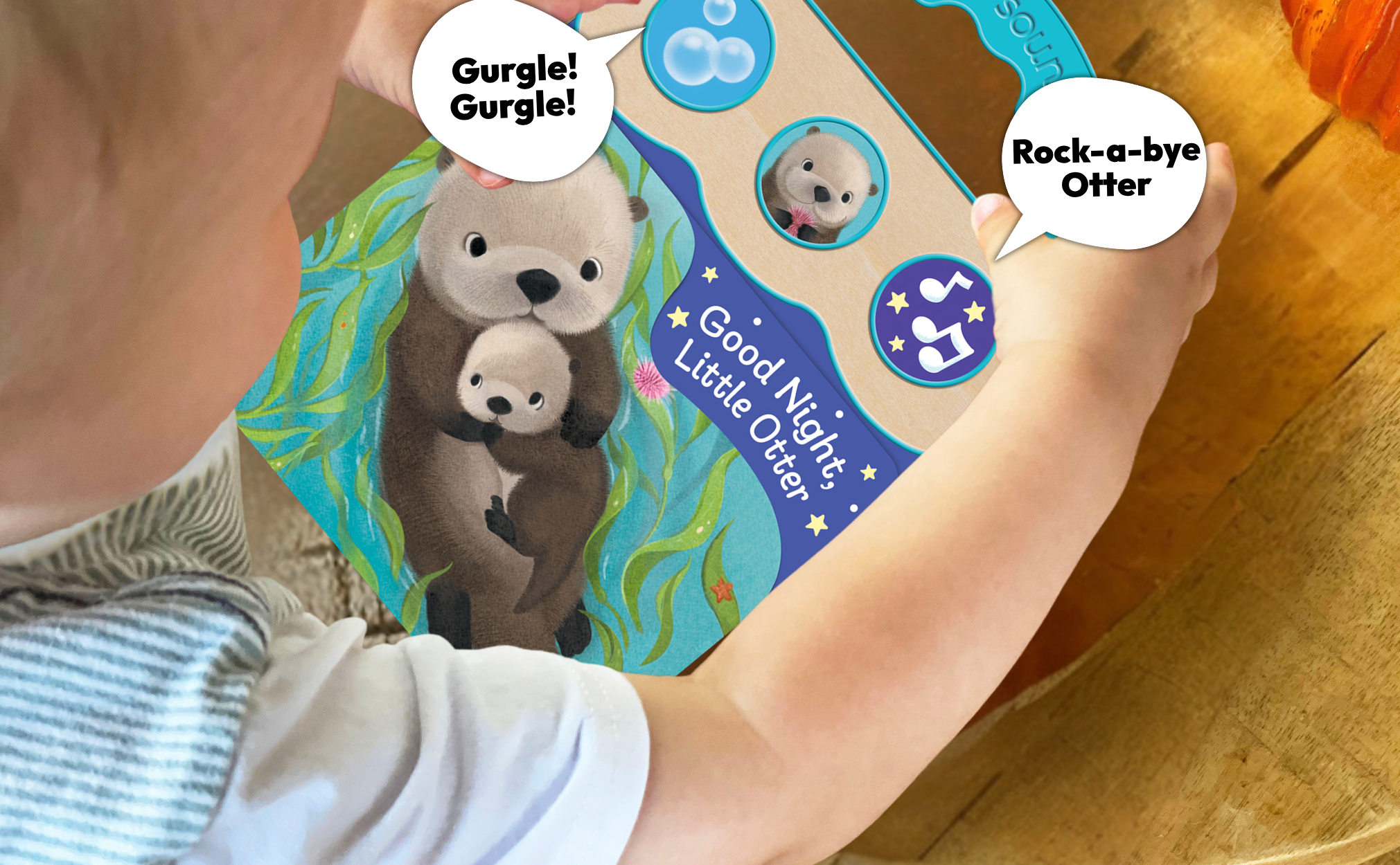 Good Night, Little Otter 3-Button Bedtime Sound Book