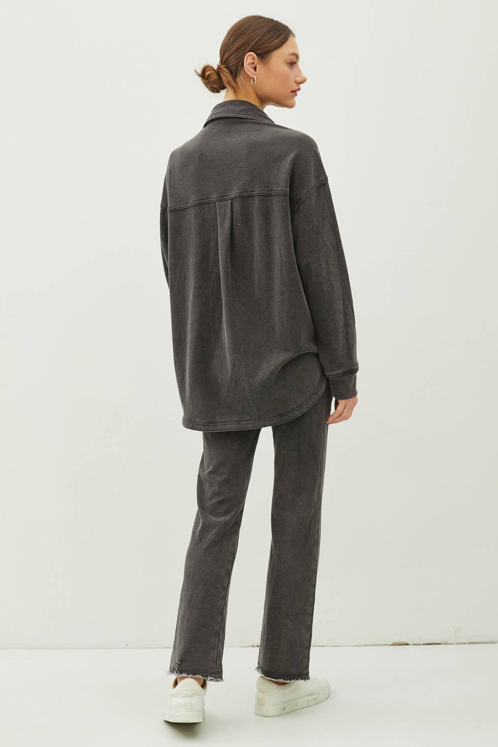 Cotton Fleece Oversized Jacket