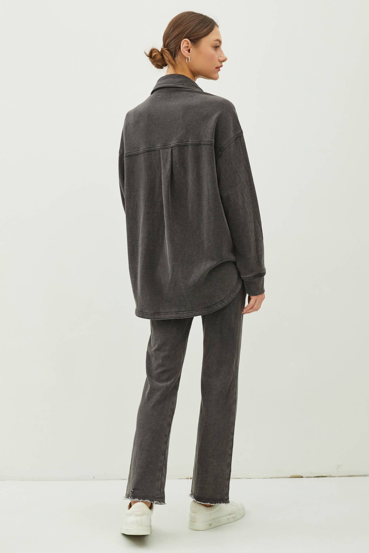 Cotton Fleece Oversized Jacket