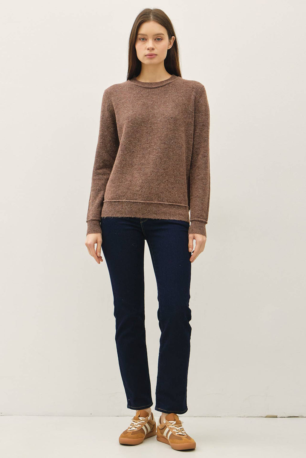 Brown Pullover Sweater