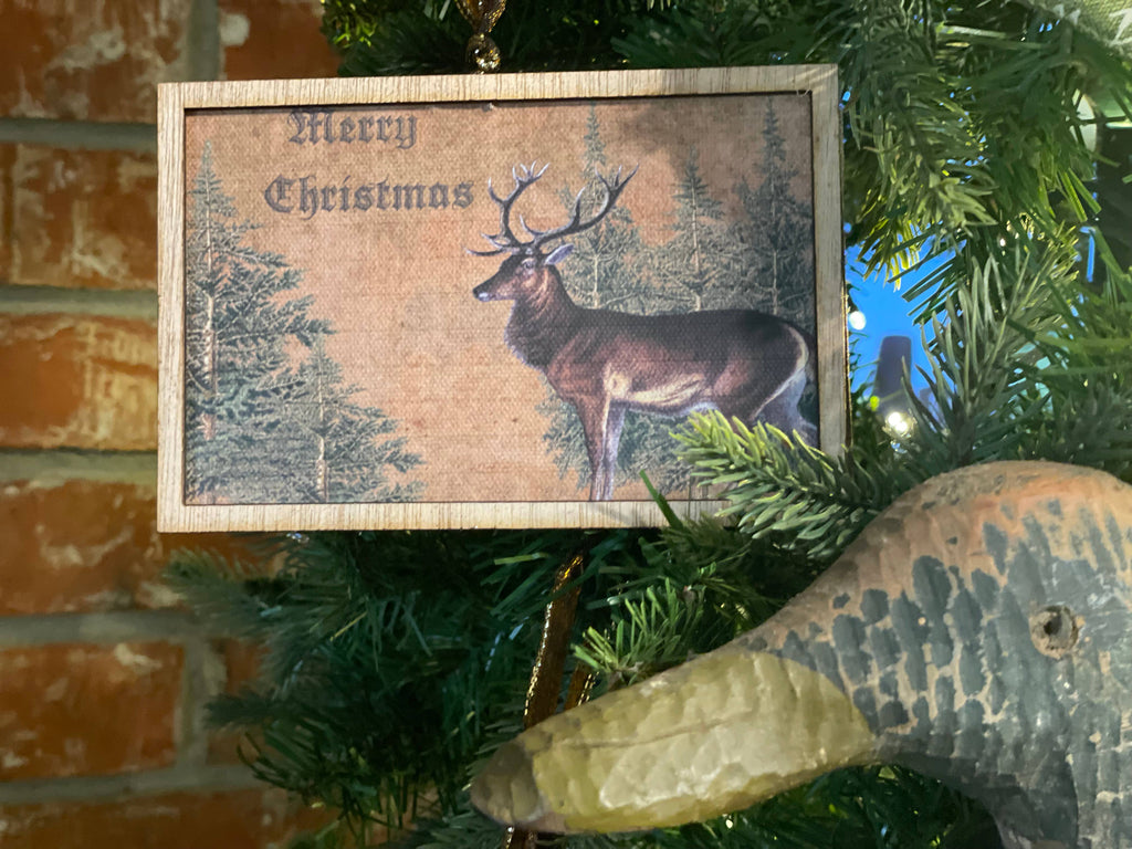Christmas Deer Ornament