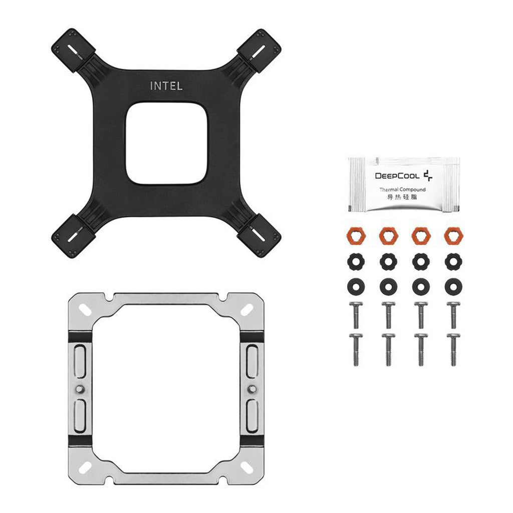 DeepCool R-AG500-WHANMN-G ARGB Single-Tower Performance CPU Cooler - White