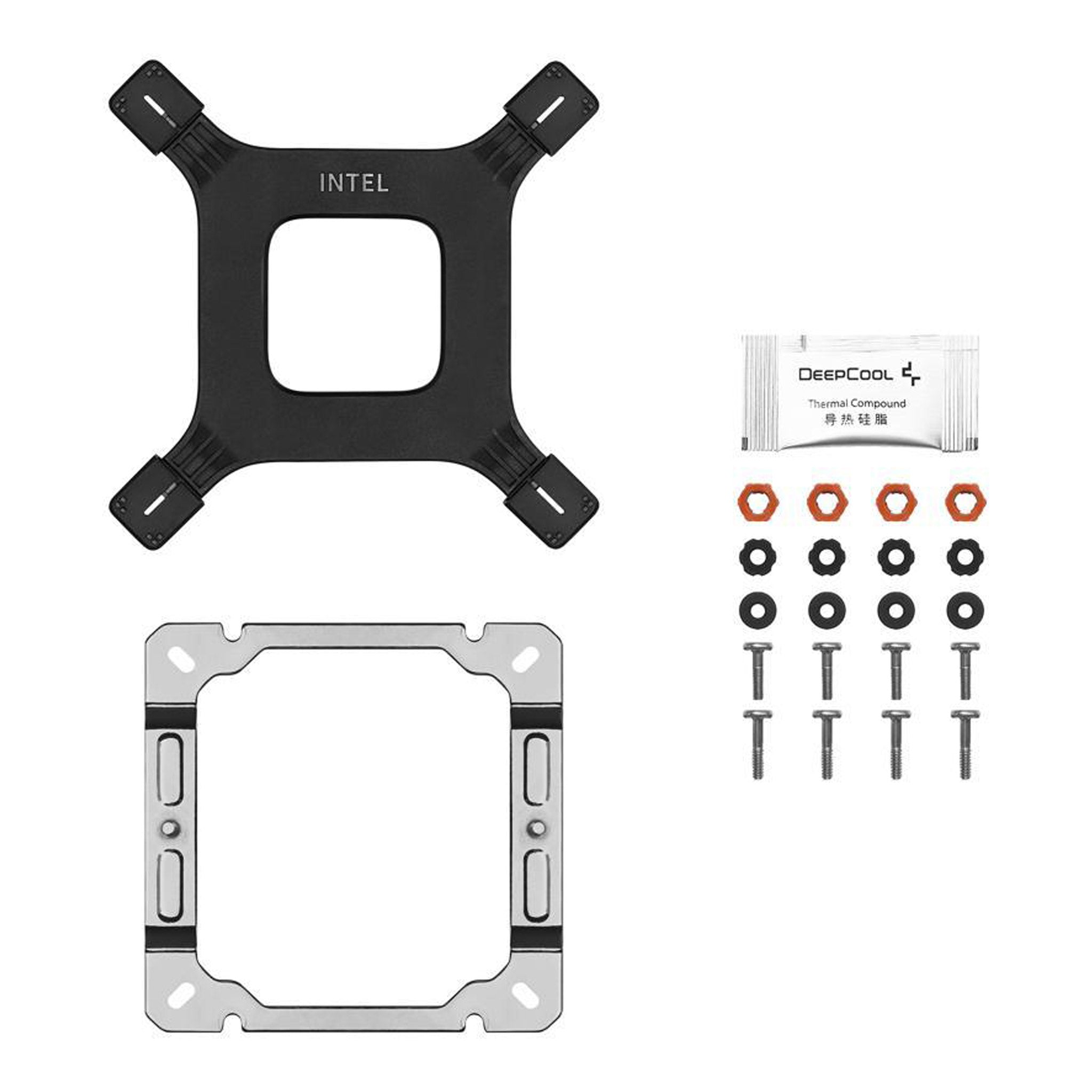 DeepCool R-AG500-WHANMN-G ARGB Single-Tower Performance CPU Cooler - White