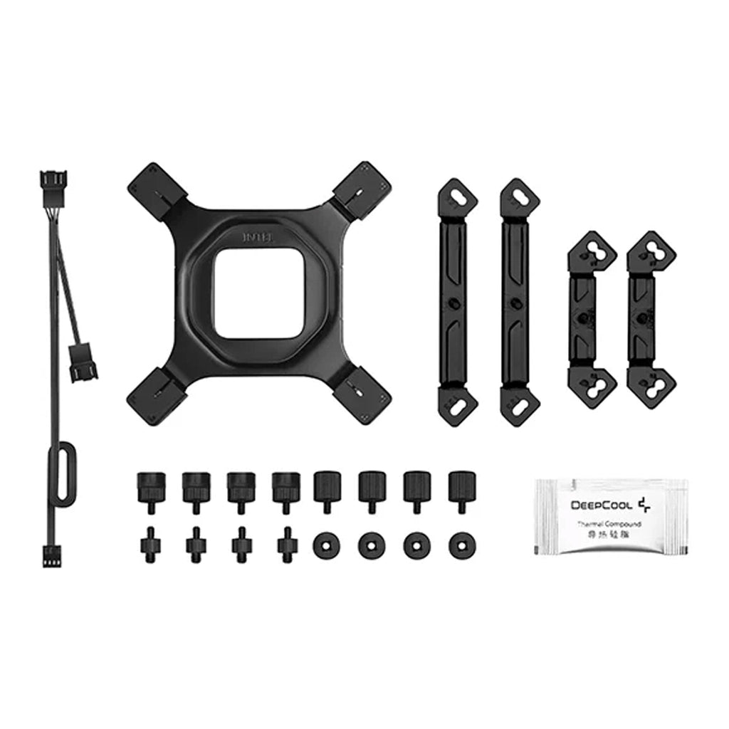 DeepCool R-AG620-BKANMN-G-2 Dual-Tower 120m BK ARGB CPU Cooler - Black