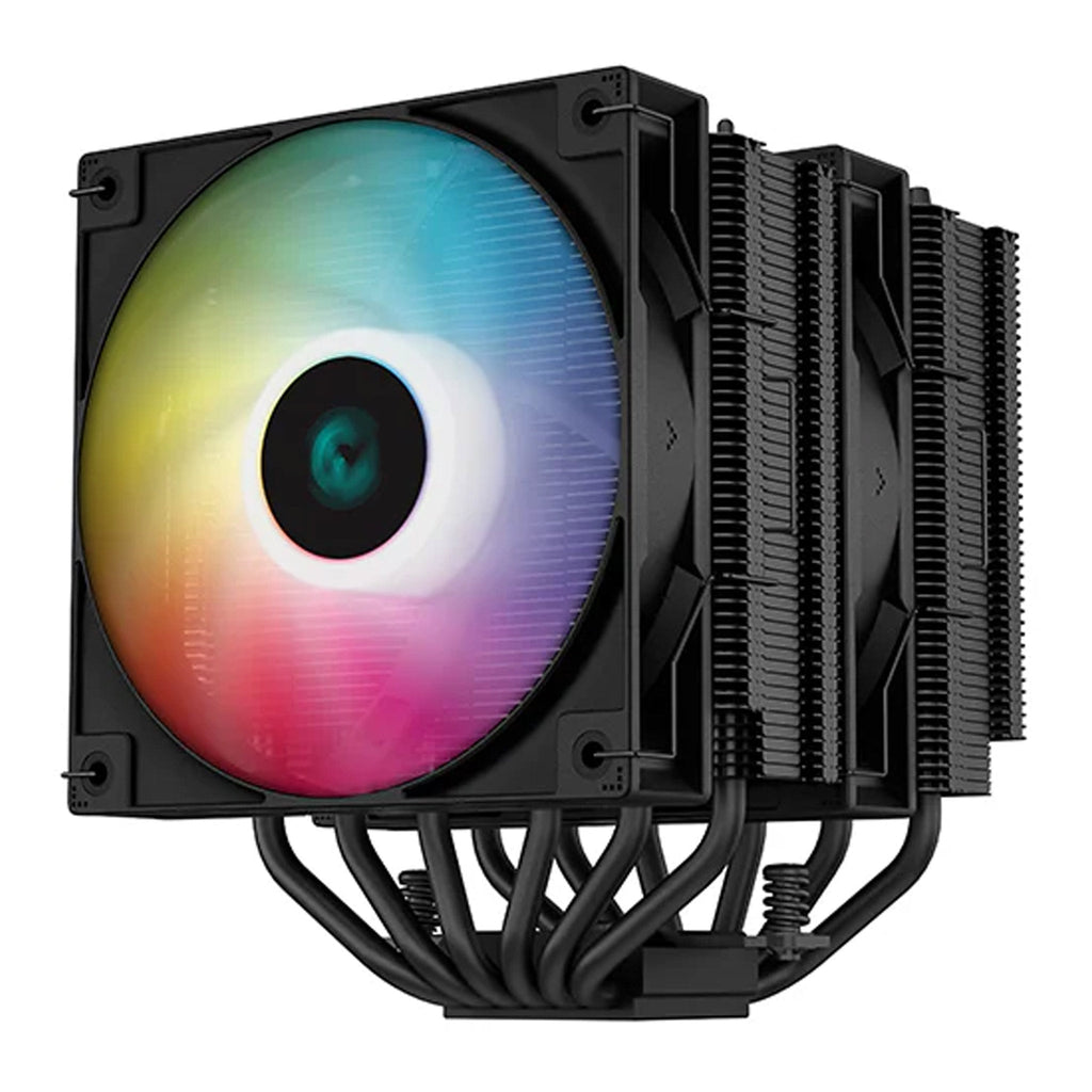 DeepCool R-AG620-BKANMN-G-2 Dual-Tower 120m BK ARGB CPU Cooler - Black
