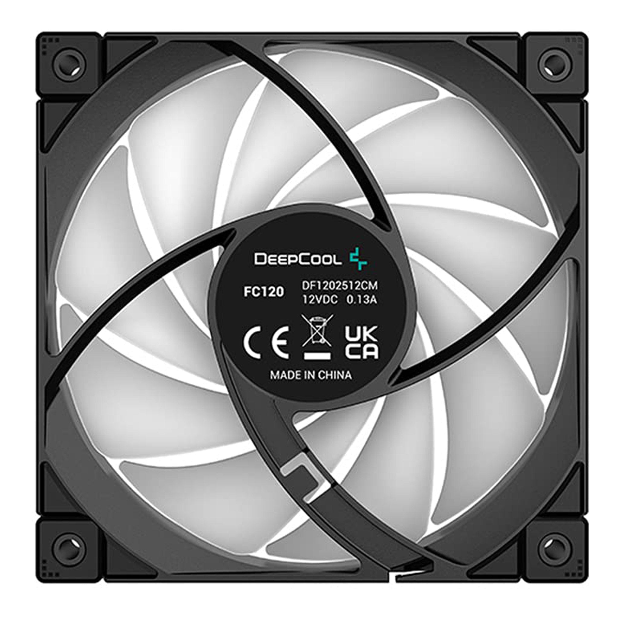 DeepCool R-FC120-BAMN3-G-1 FC120 Performance A-RGB PWM Fan 3-Pack - Black