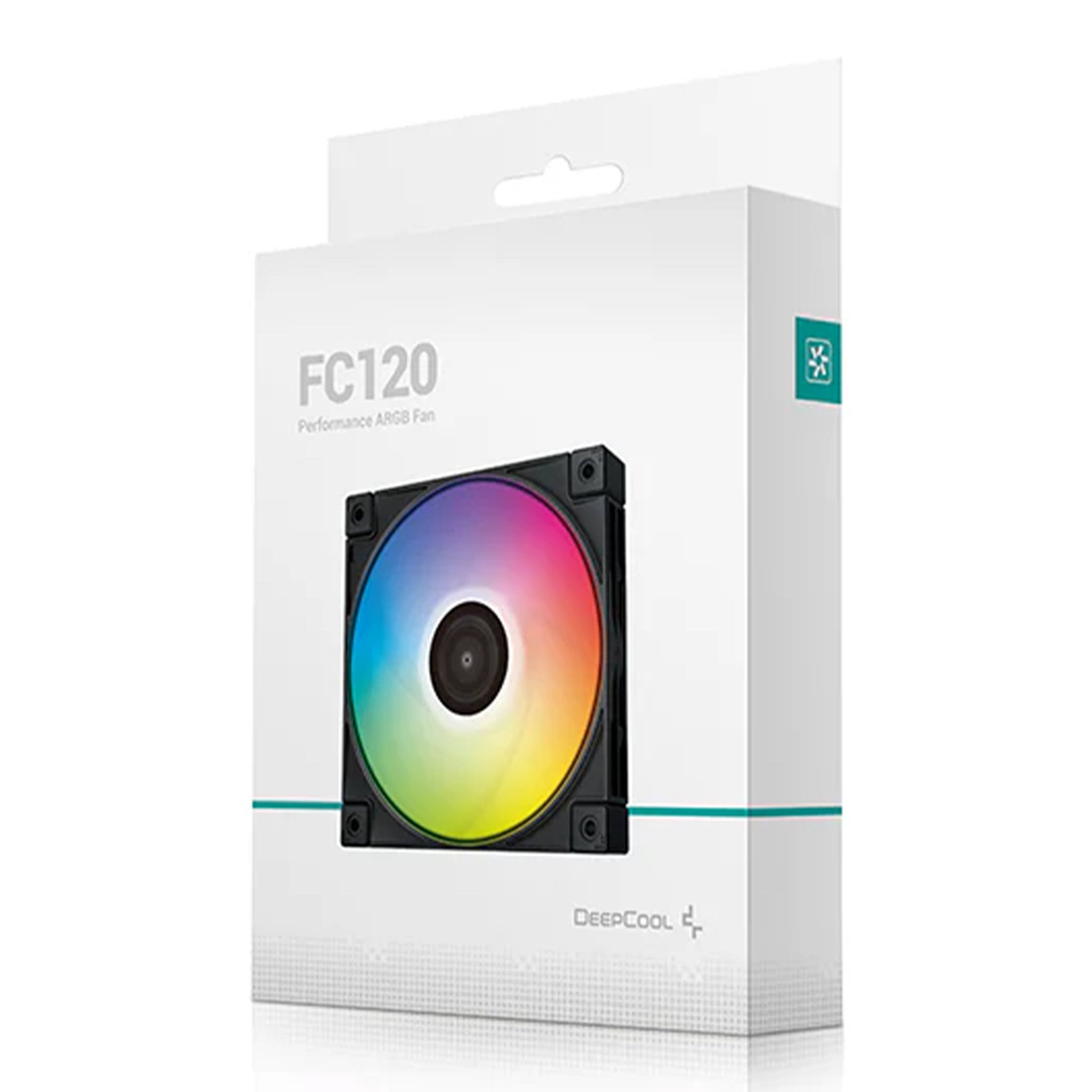 DeepCool R-FC120-BKAMN1-G-1 FC120 Performance A-RGB PWM 120mm Fan - Black