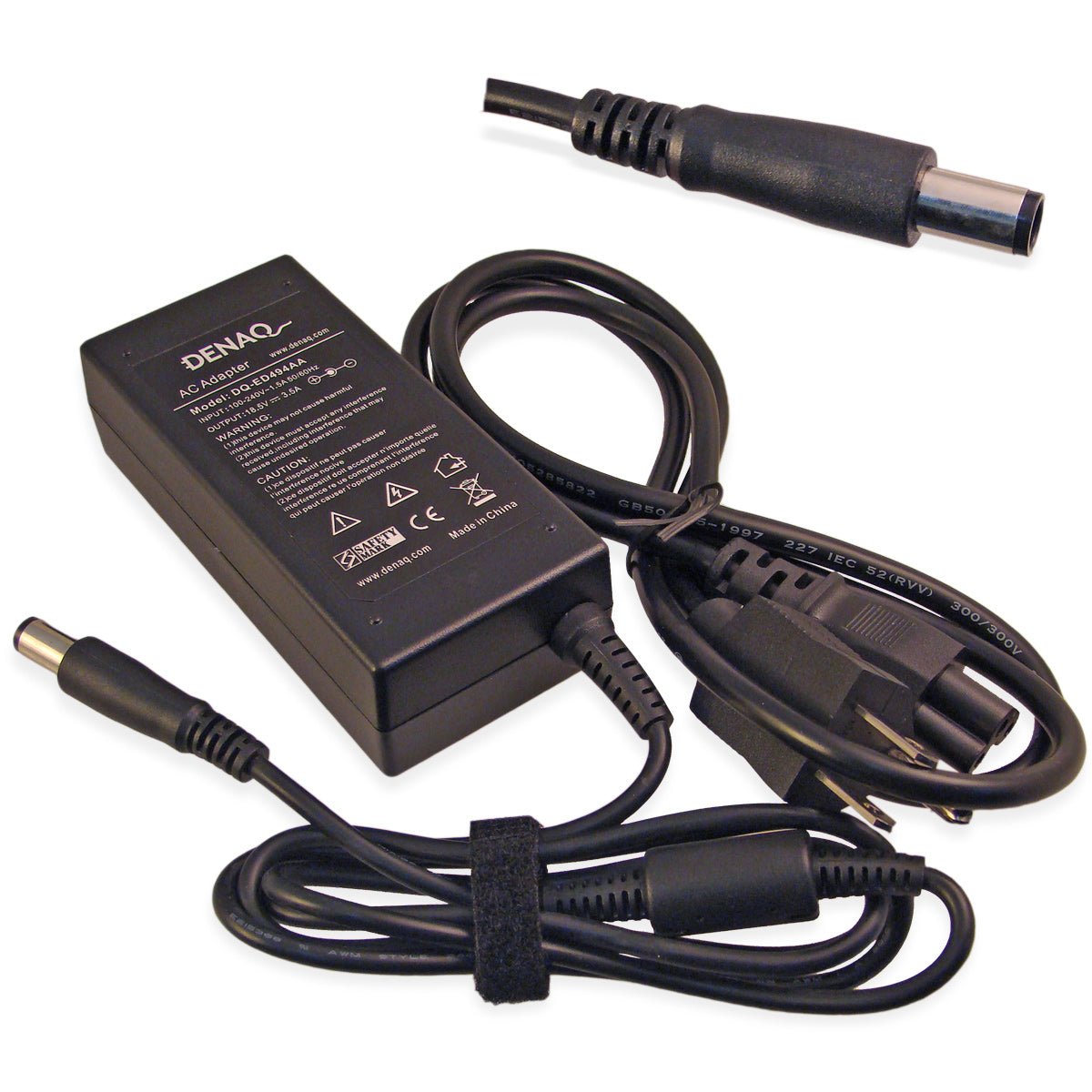 DENAQ DQ-ED494AA-7450 18.5V 3.5A 7.4mm-5.0mm AC Adapter for HP Business Note Series Laptops
