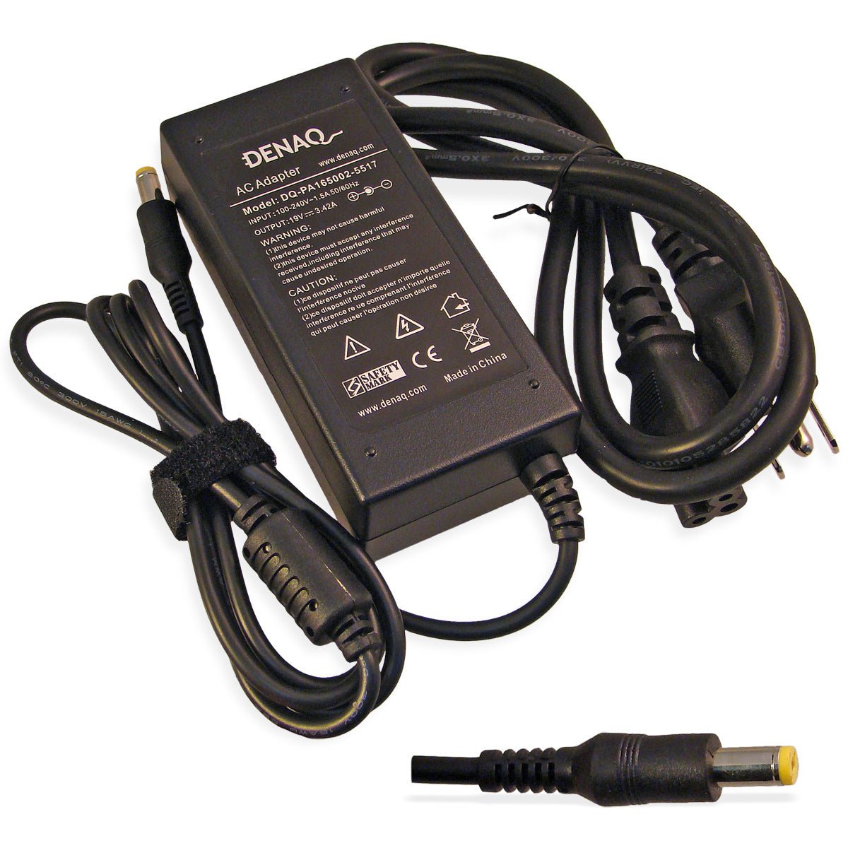 DENAQ DQ-PA165002-5517 19V 3.42A 4.8mm-1.7mm AC Adapter for ACER Aspire, TravelMate & Ferrari Series Laptops