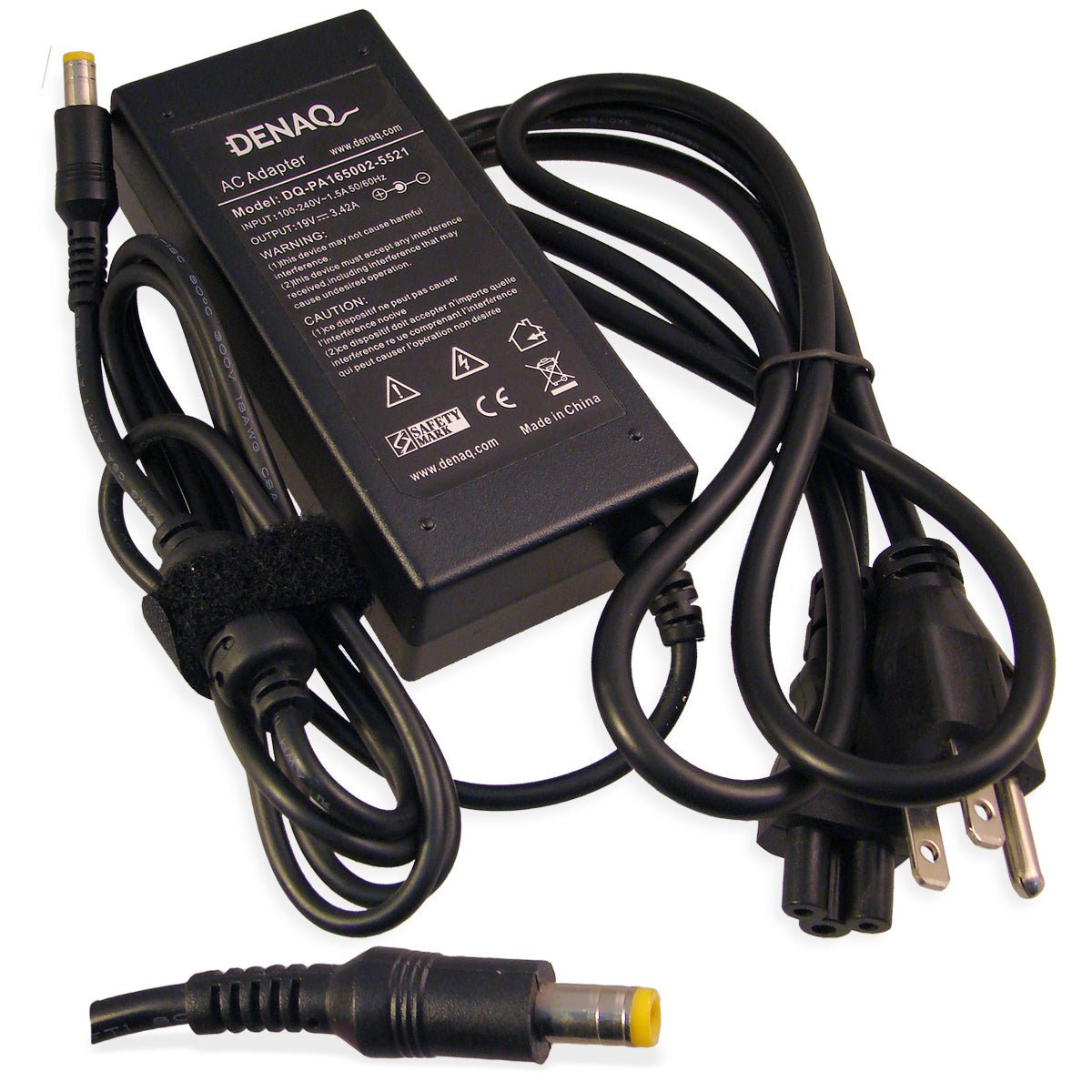 DENAQ DQ-PA165002-5521 19V 3.42A 5.5mm-2.1mm AC Adapter for ACER TravelMate Series Laptops
