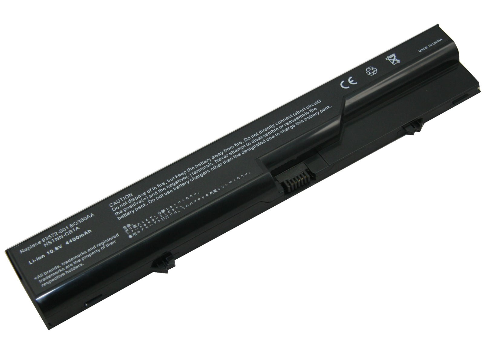 DENAQ NM-587706-751 10.8 volt 4400 mAh Lithium Ion battery fits the Compaq 320 Laptop