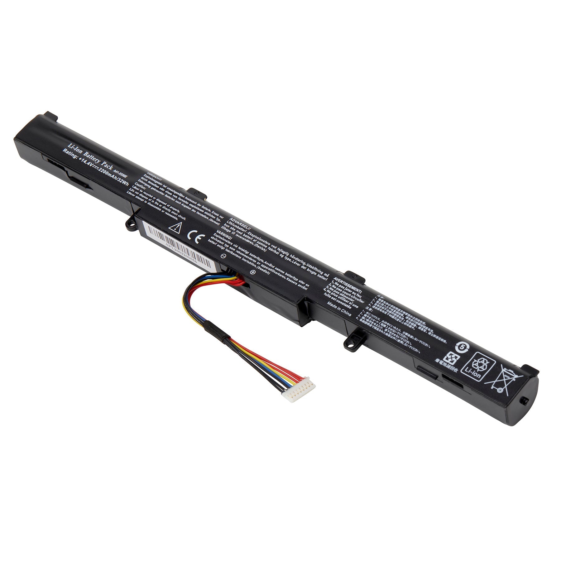DENAQ NM-A41-N1501 14.4 volt 2200 mAh Lithium Ion battery fits the ASUS A41N1501 Laptop