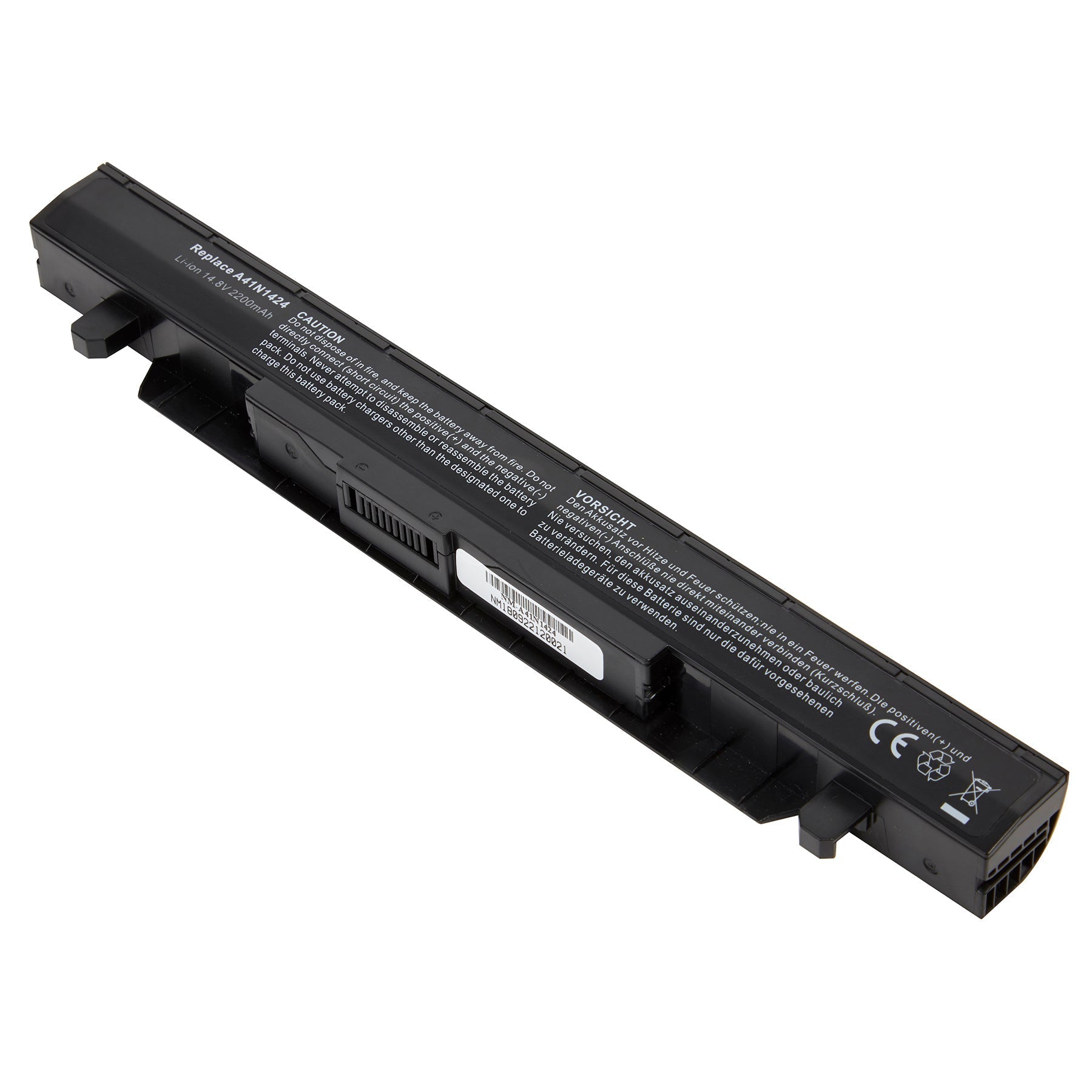 DENAQ NM-A41N1424 14.8 volt 2200 mAh Lithium Ion battery fits the ASUS A41N1424 Laptop