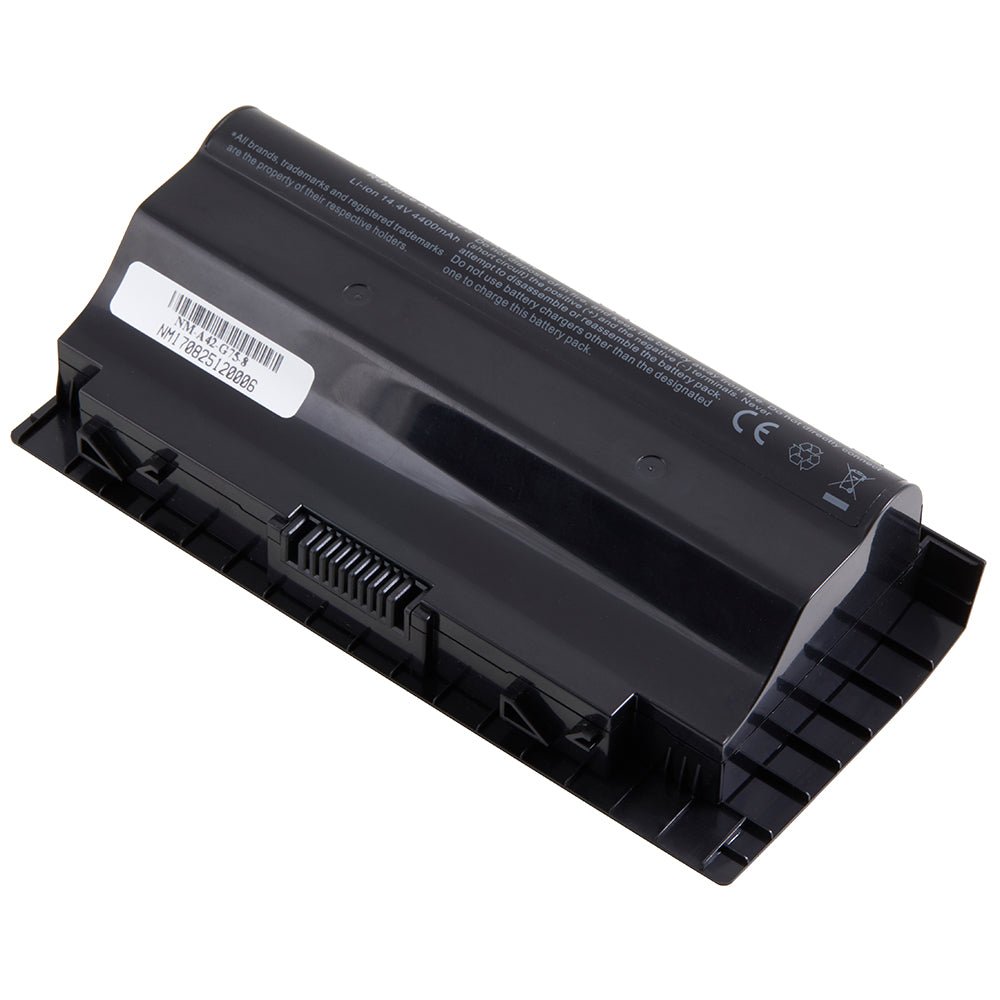 DENAQ NM-A42-G75-8 14.4 volt 4400 mAh Lithium Ion battery fits the ASUS G75VW 3D Series Laptop