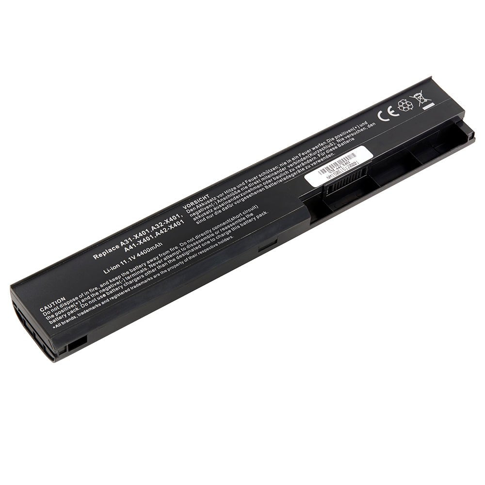 DENAQ NM-A42-X401 11.1 volt 4400 mAh Lithium Ion battery fits the ASUS F301 Laptop