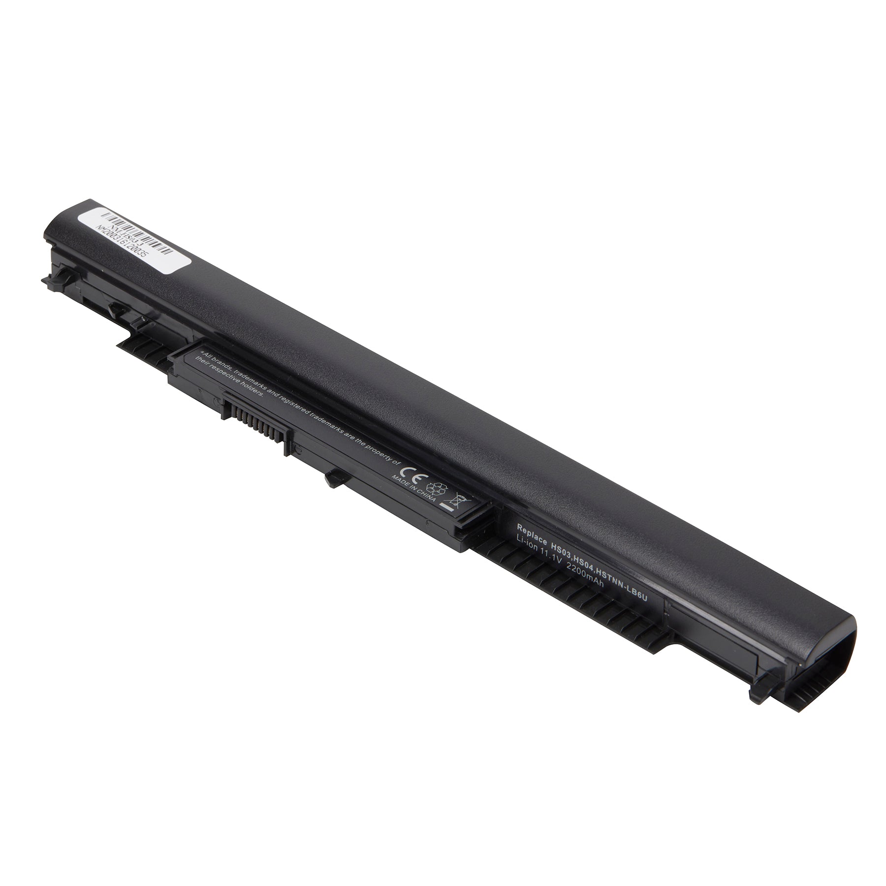 DENAQ NM-HS03 11.1 volt 2200 mAh Lithium Ion battery fits the HP HSTNN-LB6U Laptop