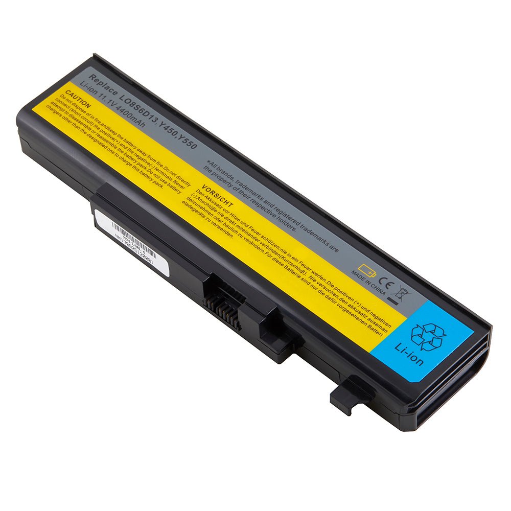 DENAQ NM-L08L-6 11.1 volt 4400 mAh Lithium Ion battery fits the Lenovo IdeaPad Y450 Laptop