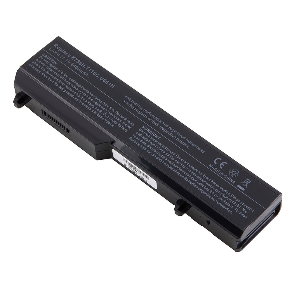 DENAQ NM-U661H 11.1 volt 4400 mAh Lithium Ion battery fits the Dell Vostro 1510 Laptop