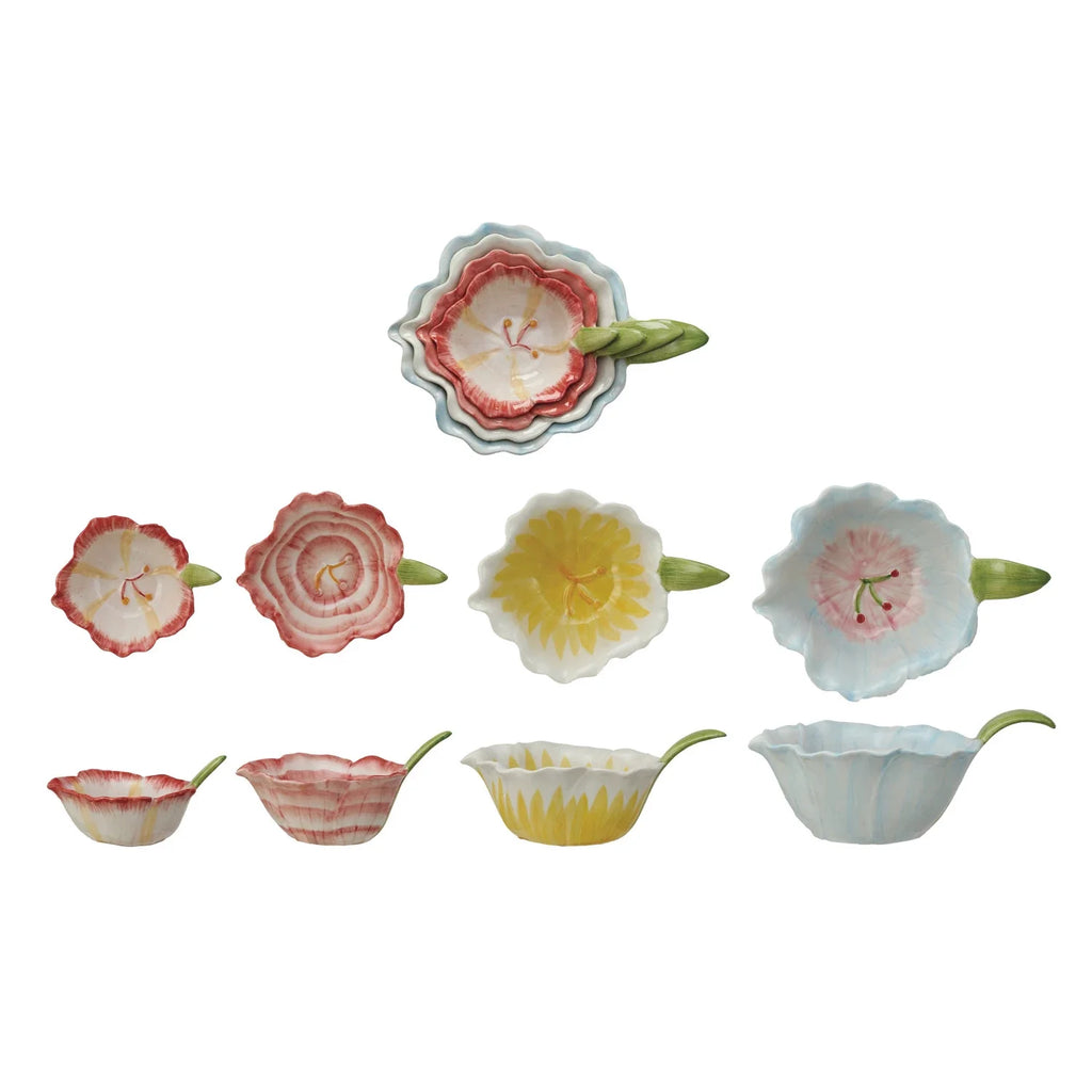 Flower Shaped Prep Bowls