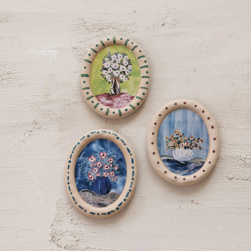 Stoneware Plate Wall Decor