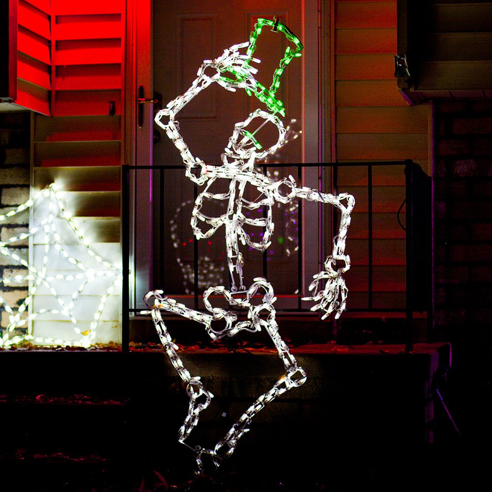 LED Dancing Skeleton