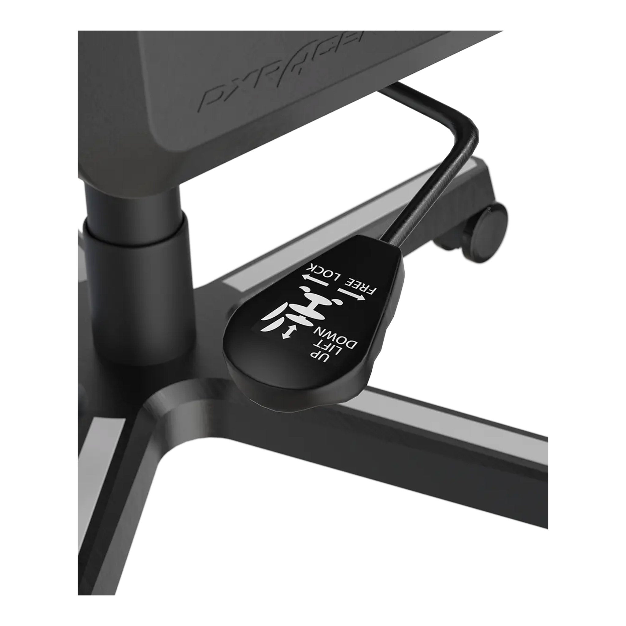 DXRacer Formula Series Black & White Leatherette Ergonomic XL Gaming Chair - GC/XLFH08LTC/NW