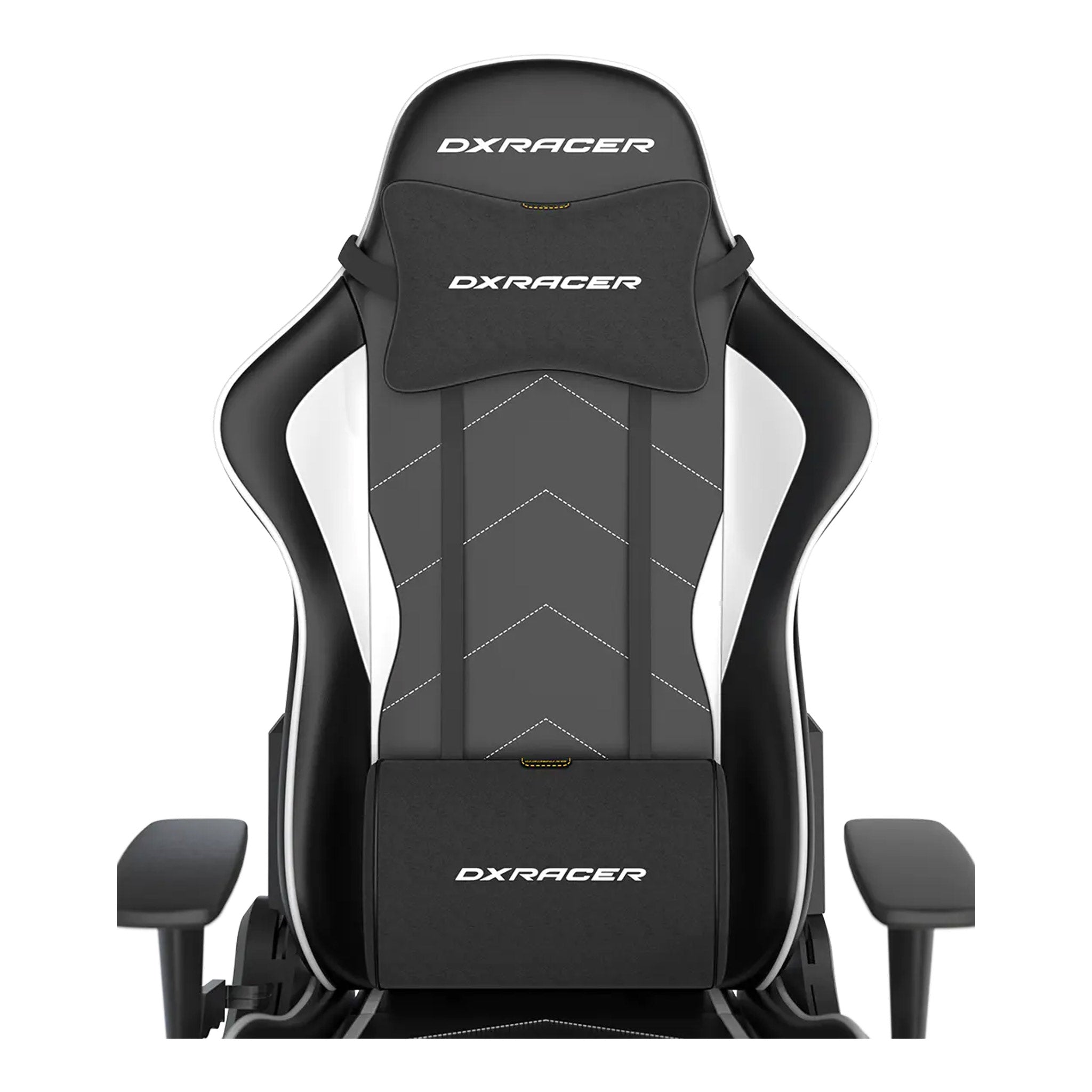 DXRacer Formula Series Black & White Leatherette Ergonomic XL Gaming Chair - GC/XLFH08LTC/NW