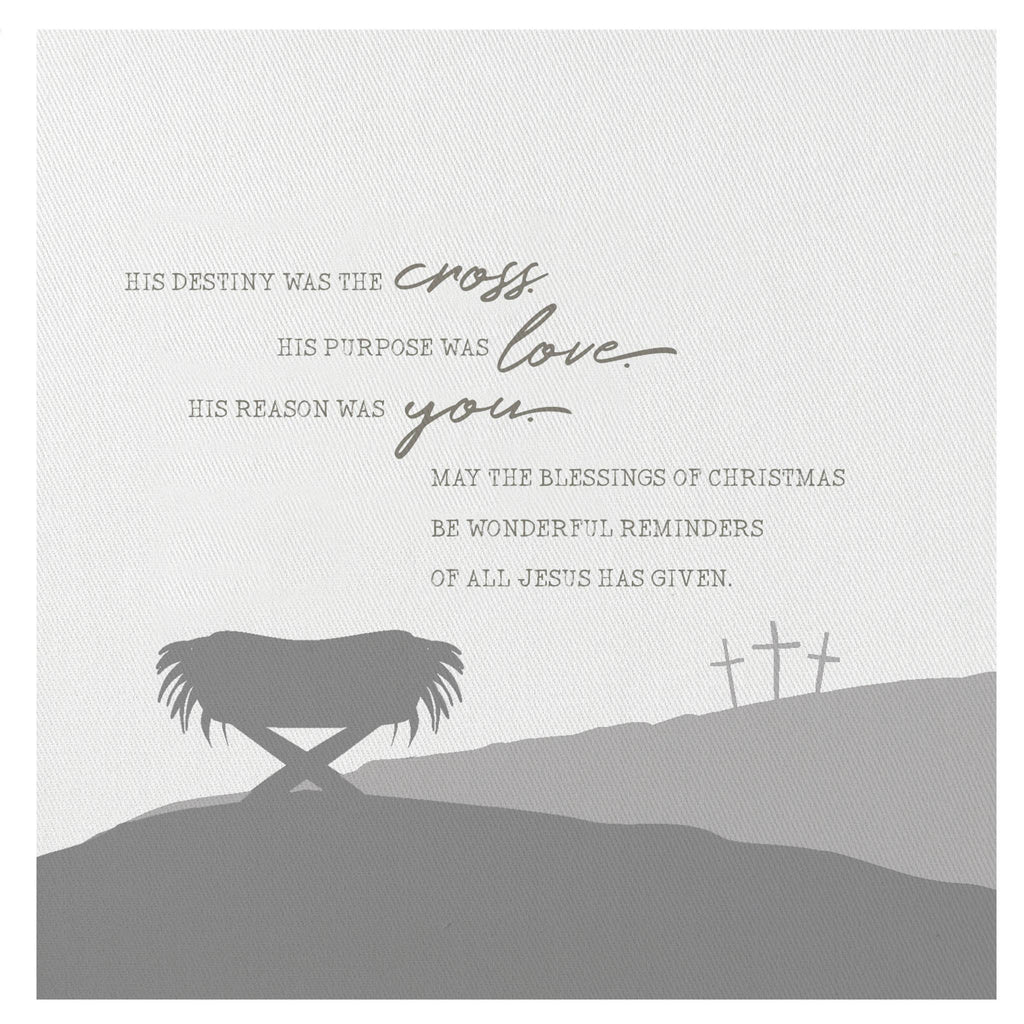 Manger to Cross Mini Canvas