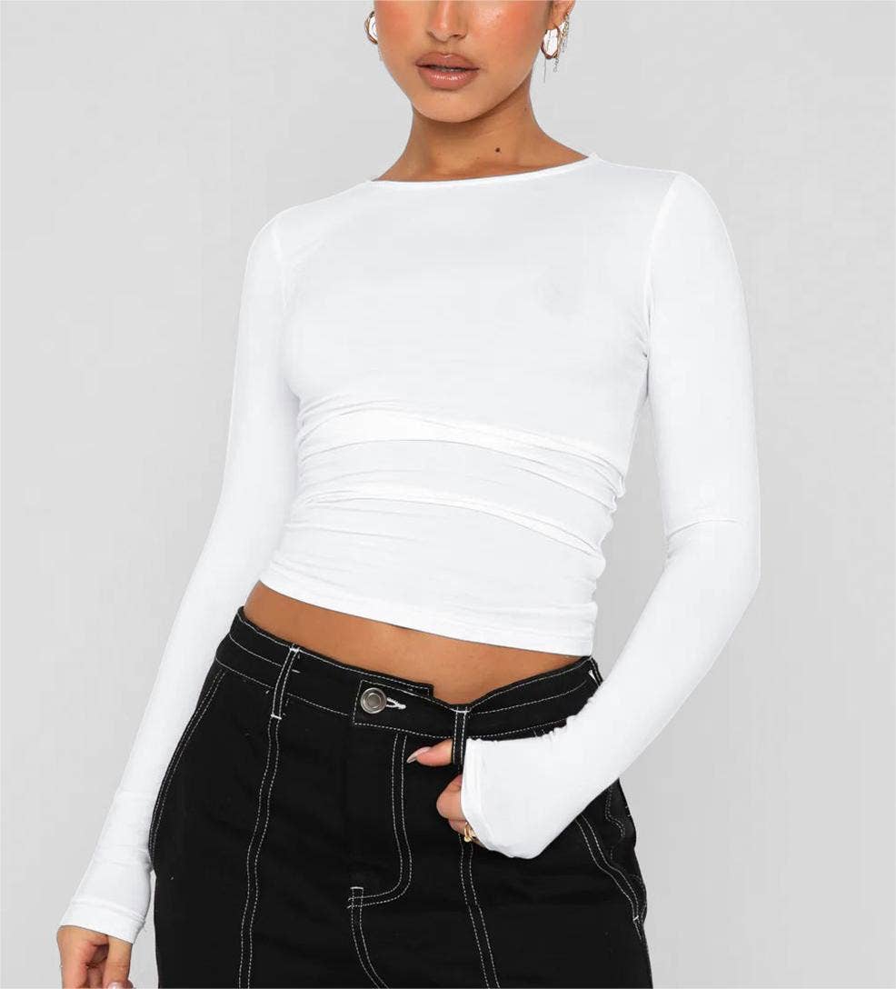 Slim Fit Long Sleeve Tee