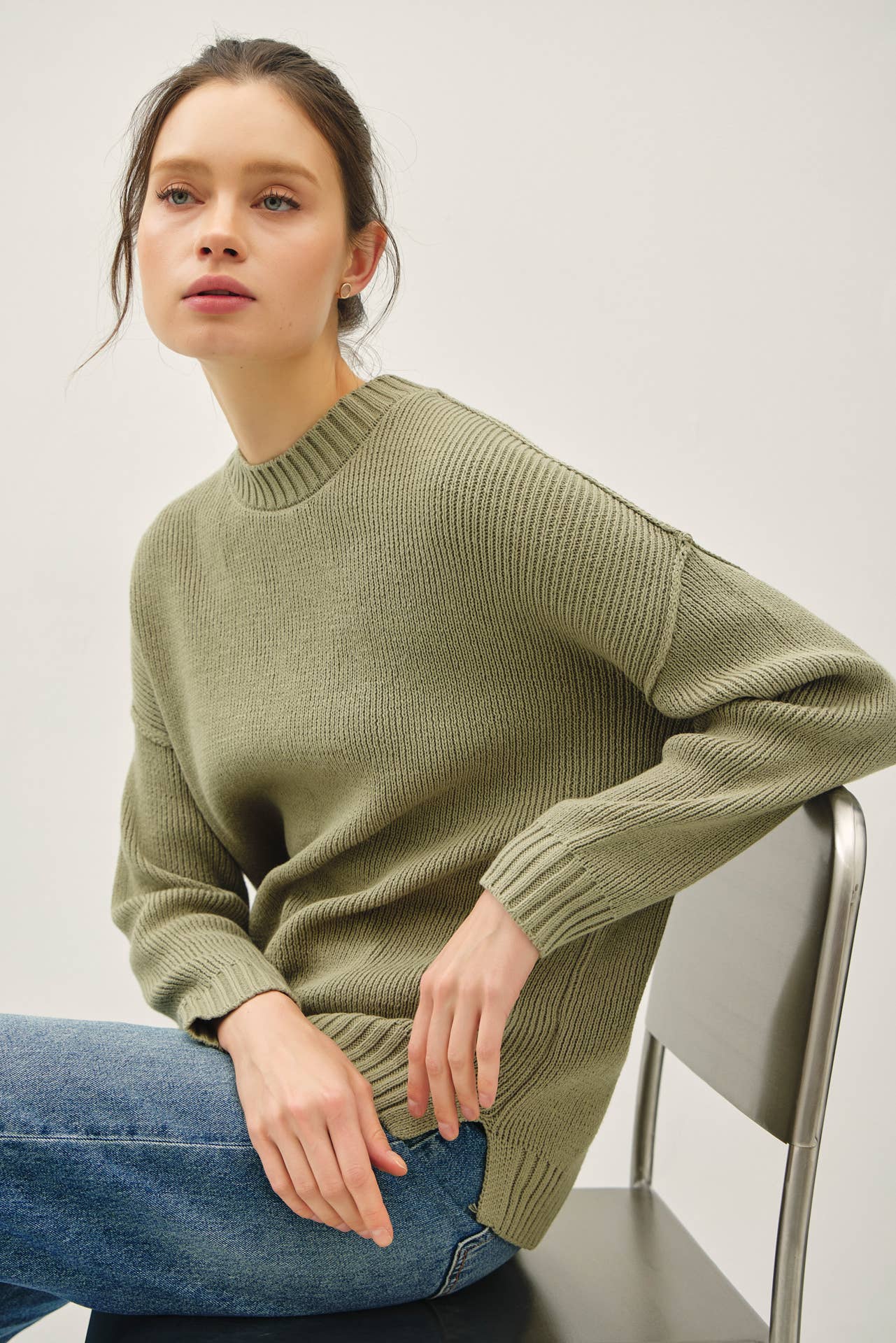 Oversize Cut Sweater