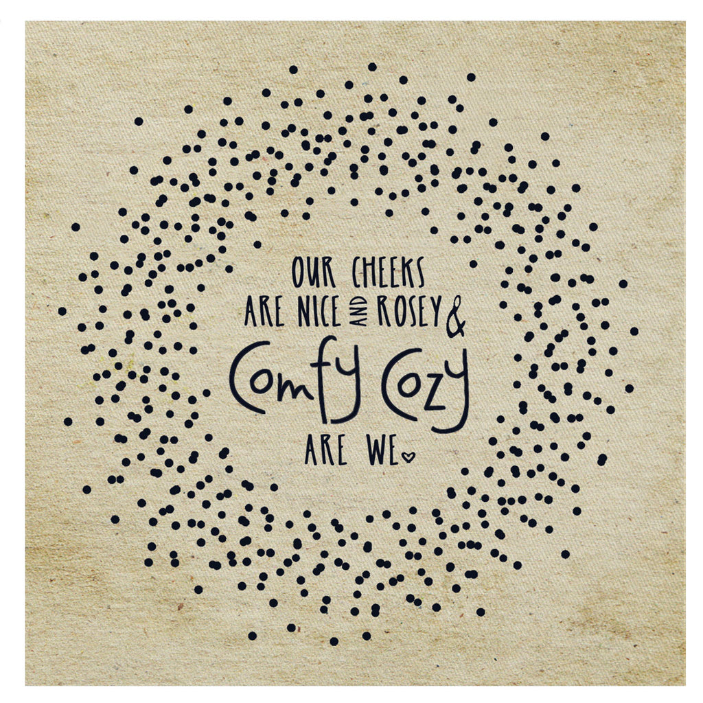 Comfy Cozy Are We Mini Canvas