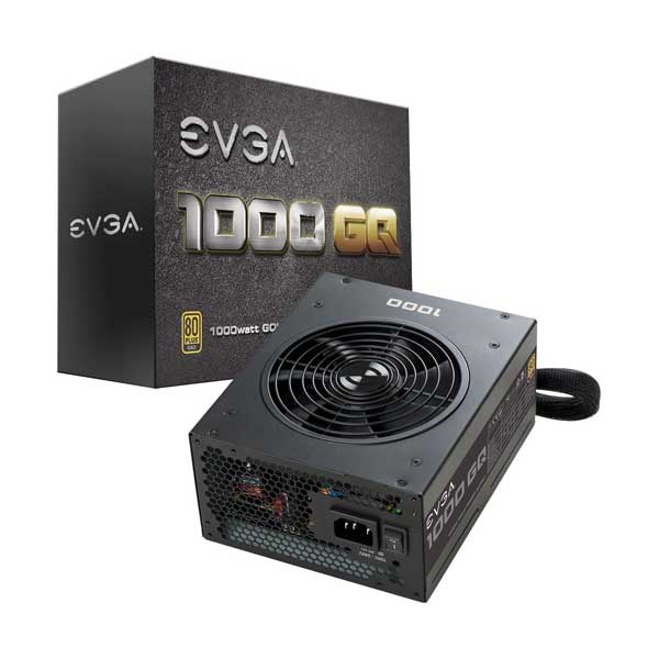 EVGA 1000W 80+ Gold Semi-Modular GQ Power Supply (210-GQ-1000-V1)