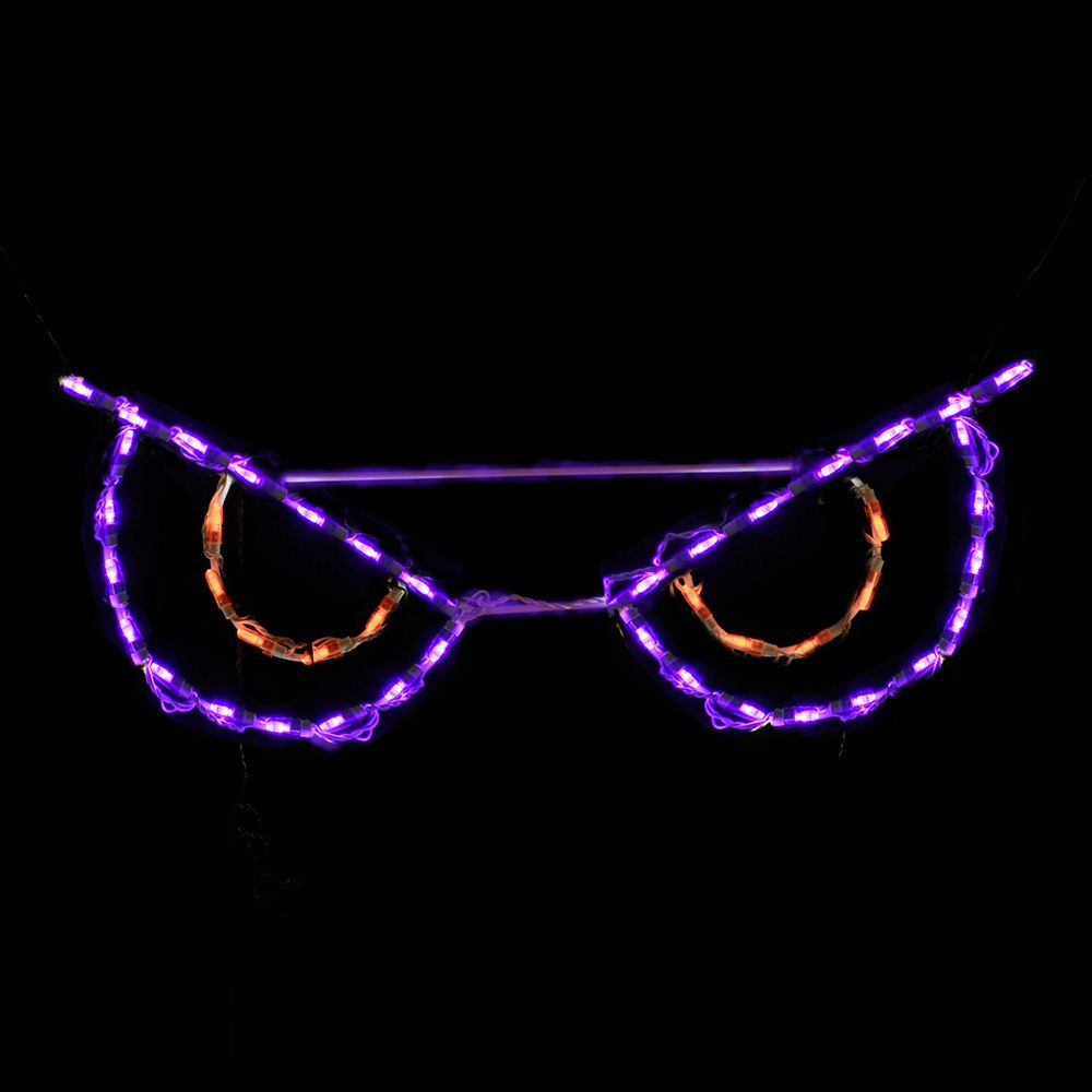 LED Spooky Eyes Orange