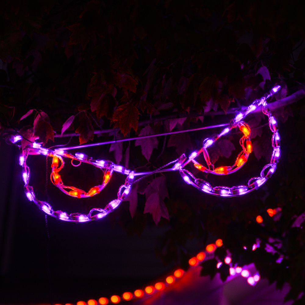 LED Spooky Eyes Orange