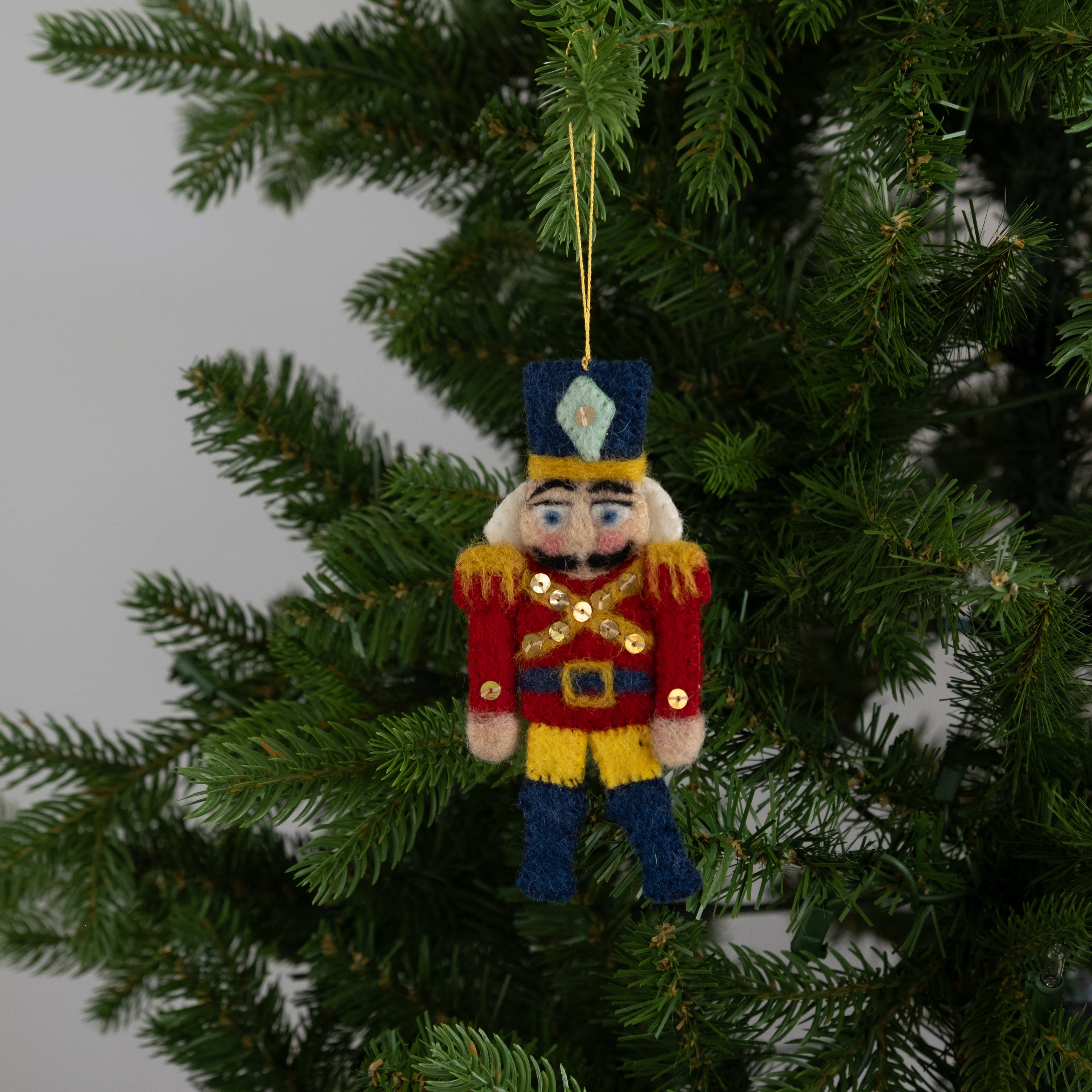 Felt Nutcracker Ornament