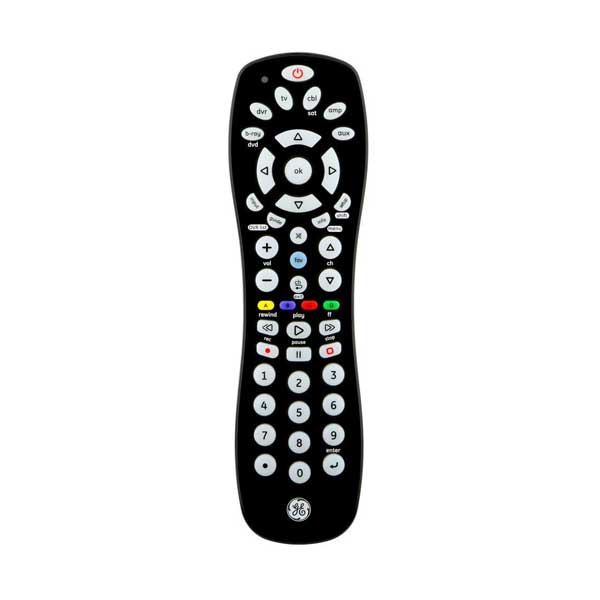 GE 6-Device Universal Remote - Black (34459)