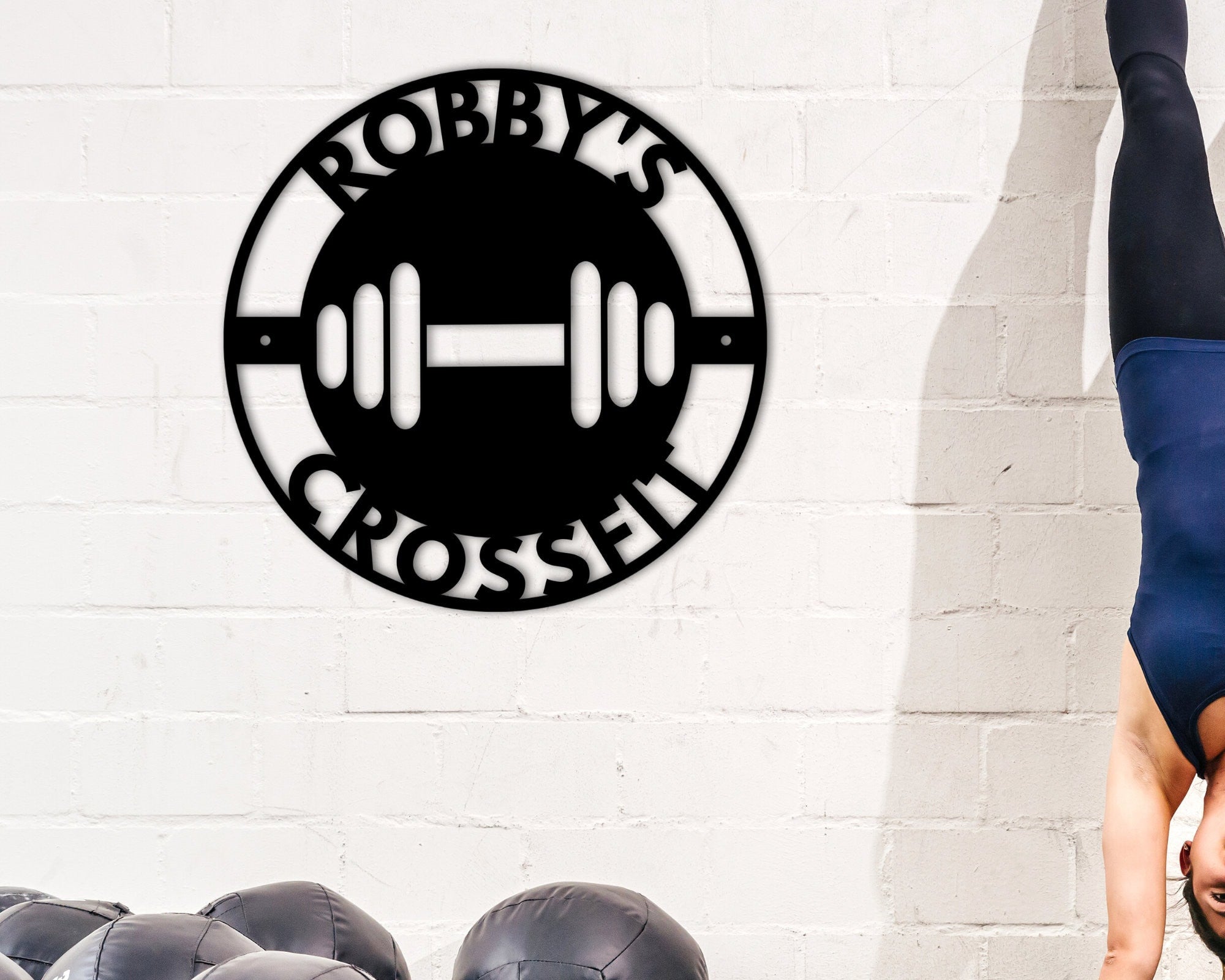 Personalized Home Gym Signs for Workout Room, Personalized Metal Sign, Home Gym Wall Art, Home Gym Decor, Gym Sign, Weight Lifting, Crossfit