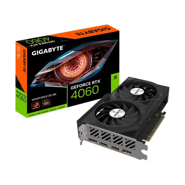 Gigabyte GeForce RTX 4060 WINDFORCE OC 8G (GV-N4060WF2OC-8GD)
