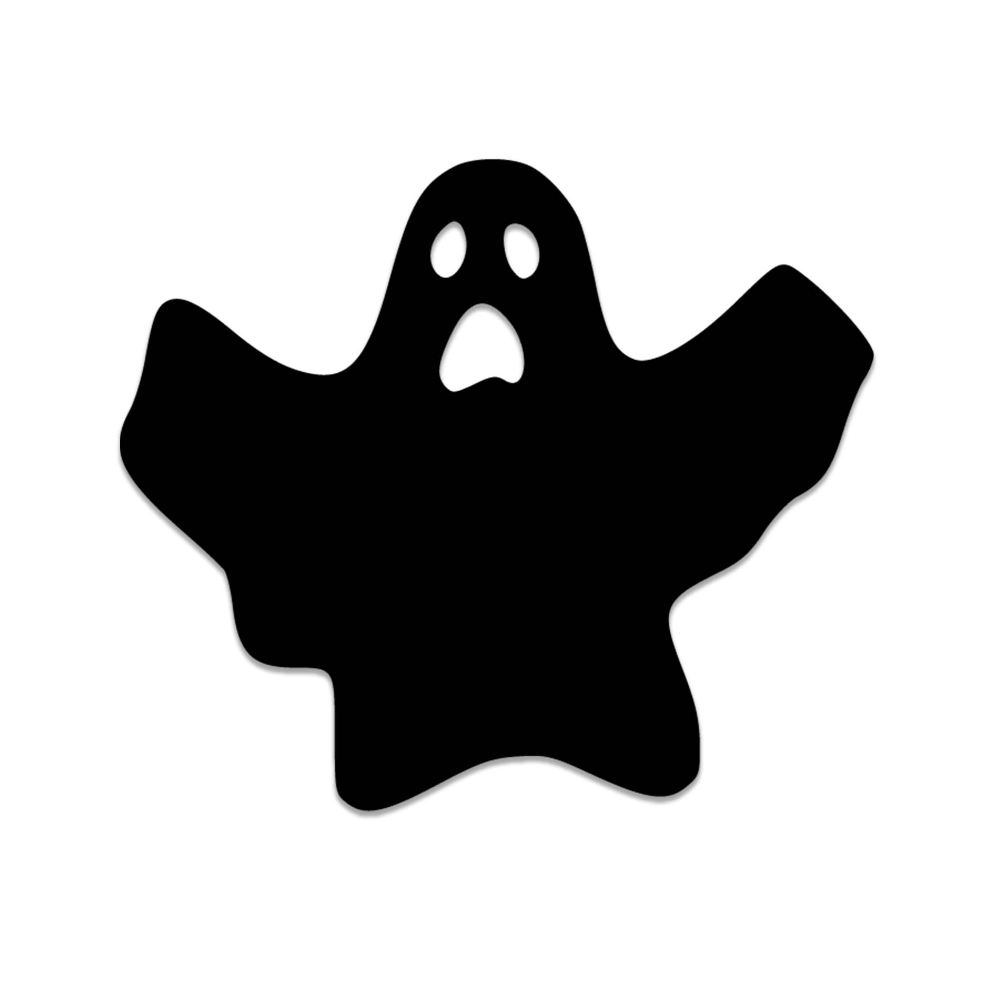 Spooky Ghost - Metal Wall Art