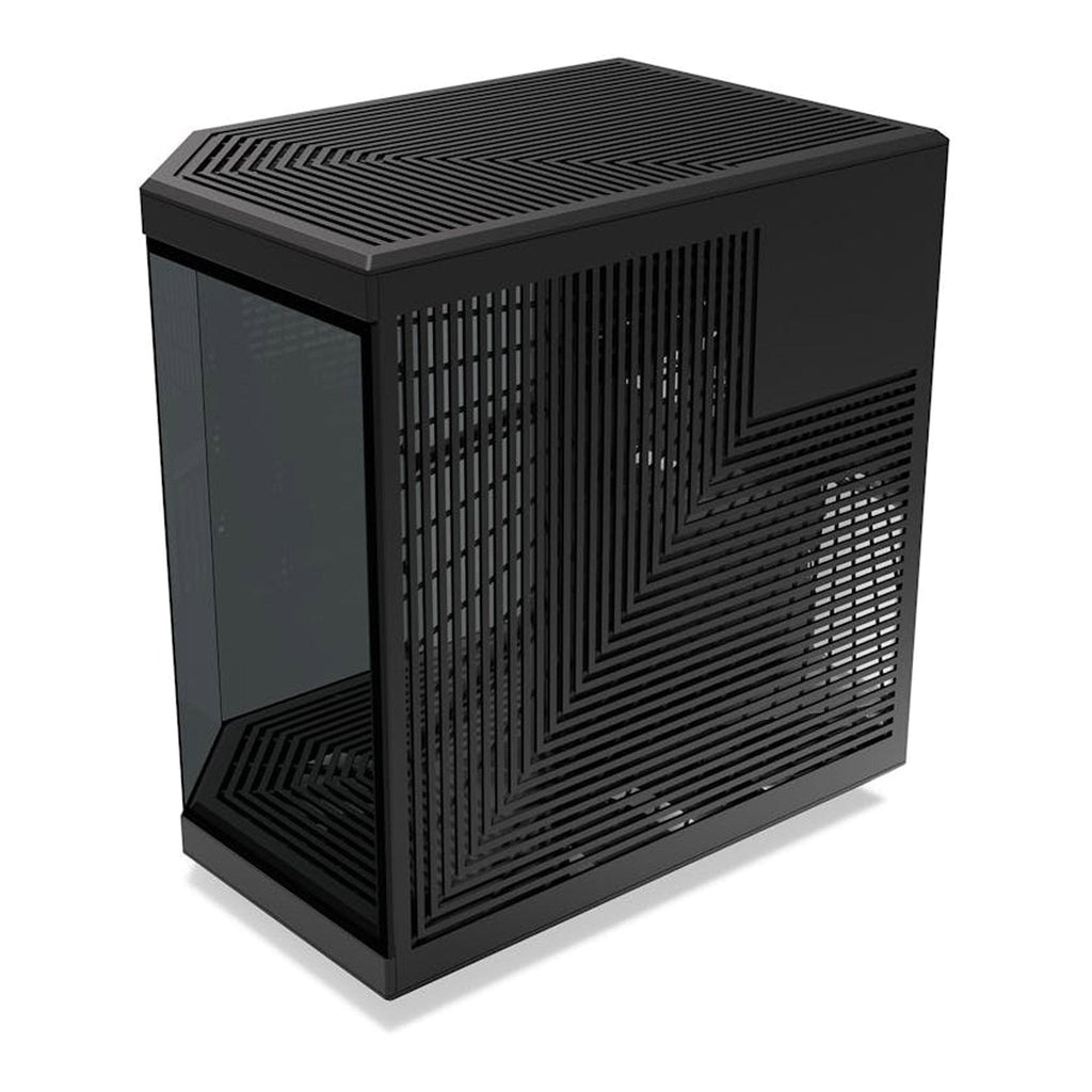 HYTE CS-HYTE-Y70-B Y70 Modern Aesthetic Dual Chamber Mid-Tower ATX Computer Gaming Case with PCIE 4.0 Riser Cable Included - Black