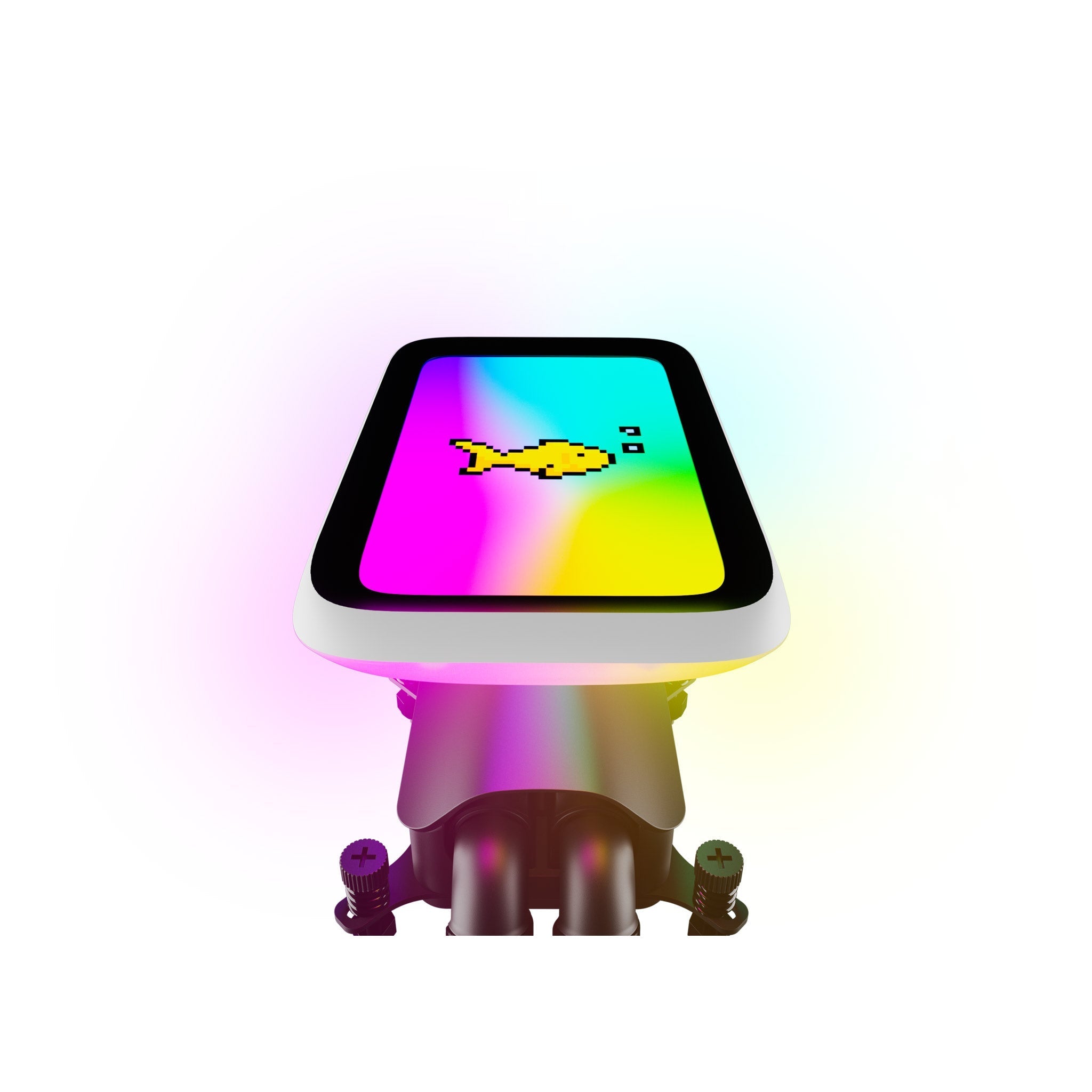 HYTE THICC Q60 240mm AIO Digital Processor Liquid Cooler with 5" Ultraslim IPS Display