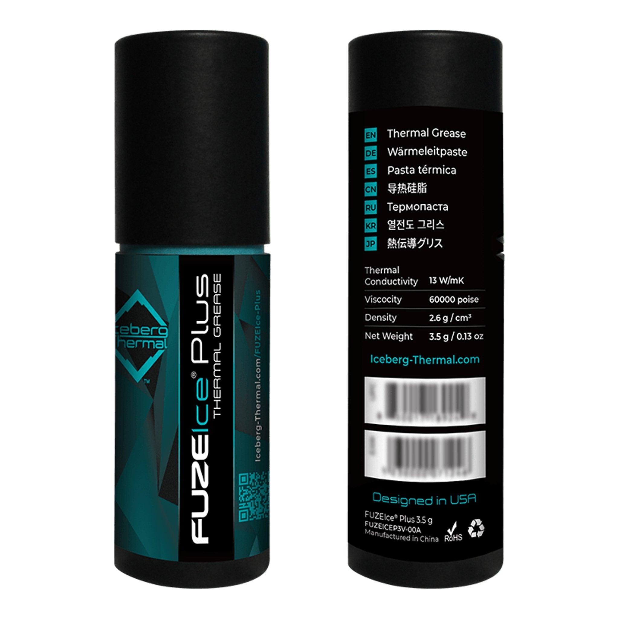 Iceberg Thermal BLACKICEP4G-00A 3.5g FUZEIce Plus Thermal Grease