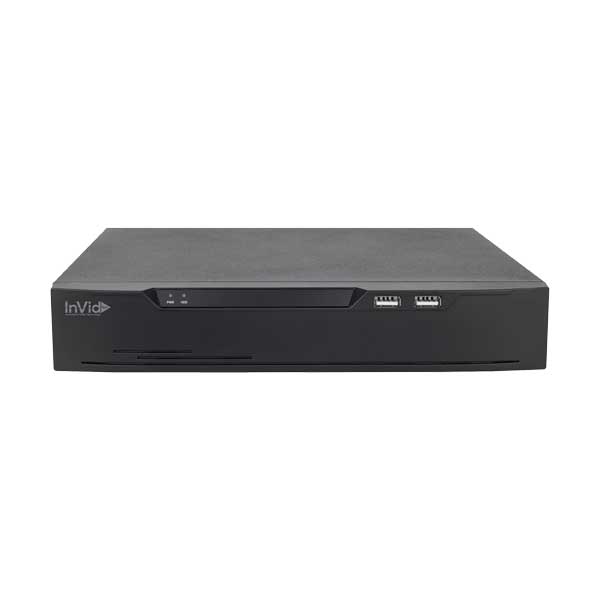 InVidTech 8 Channel 4K NVR with 8 Plug & Play Ports (SN1A-1A8X8)