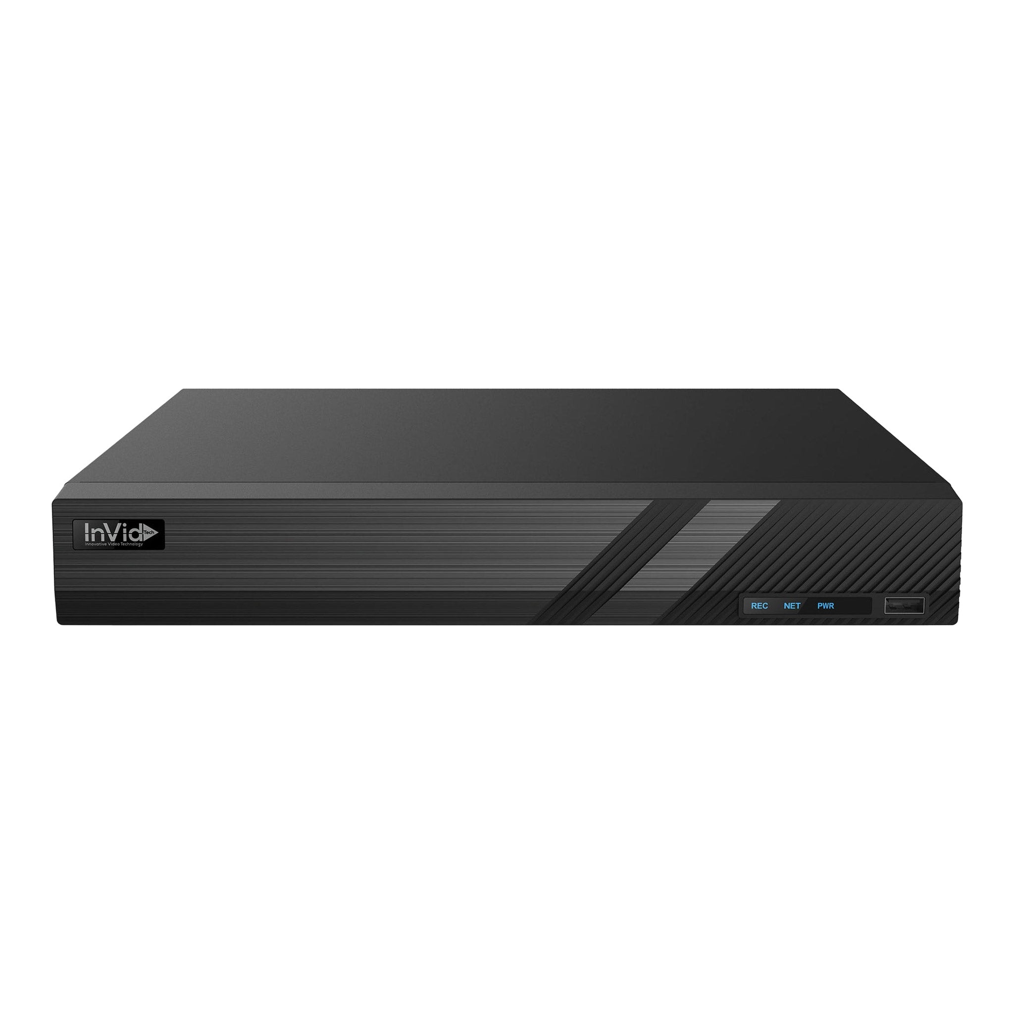 InVidTech PN1B-4X4NH/2TB 4-Channel 8MP 4K NVR with 2TB Storage